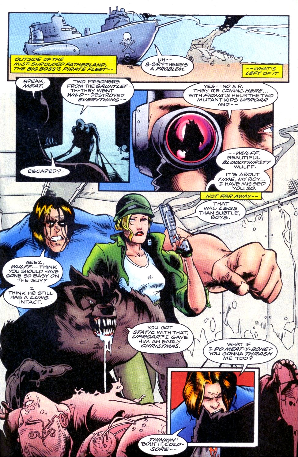 Read online 2099: World of Tomorrow comic -  Issue #4 - 32