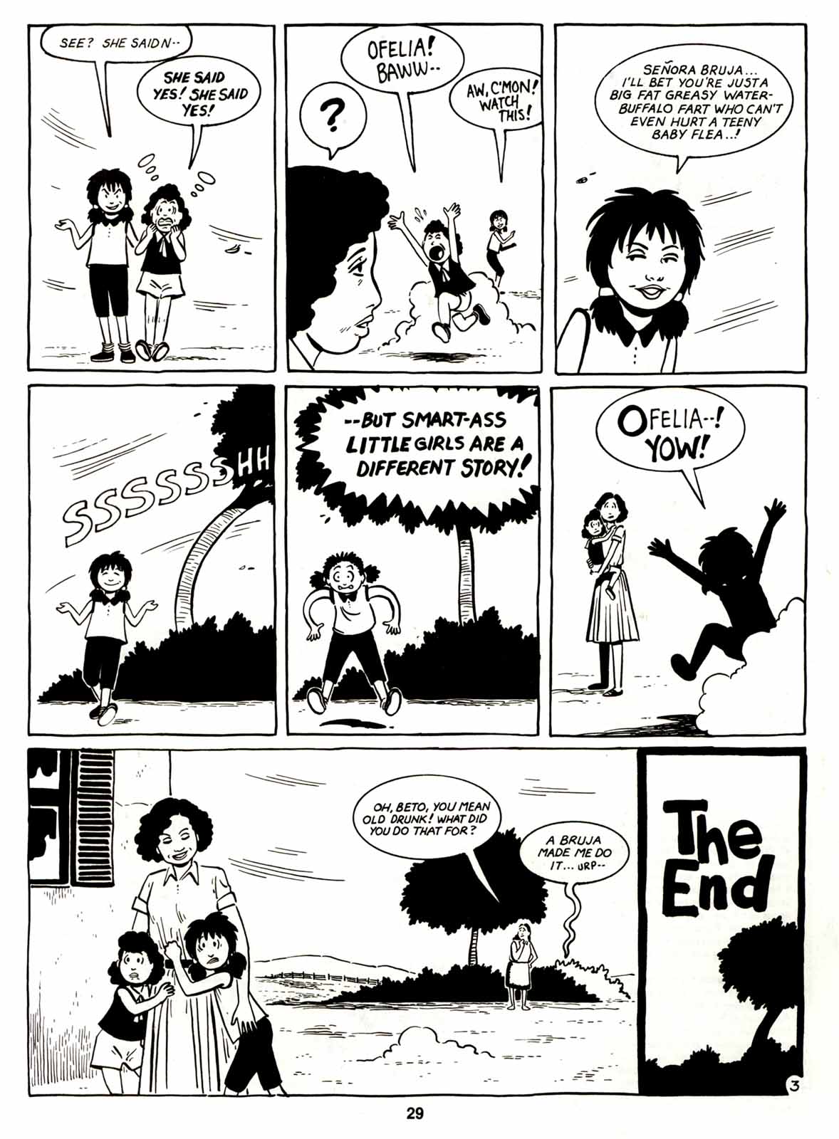 Read online Love and Rockets (1982) comic -  Issue #7 - 31