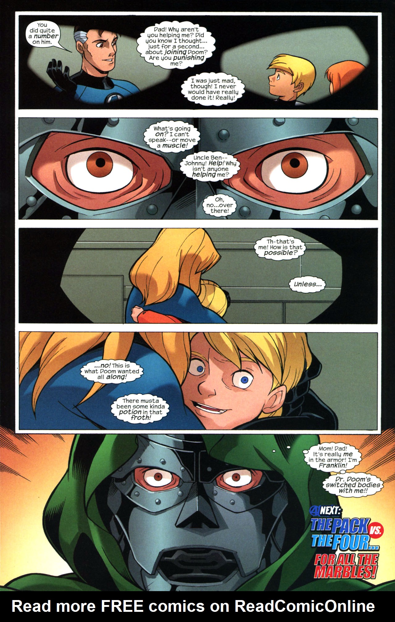 Read online Fantastic Four and Power Pack comic -  Issue #3 - 22