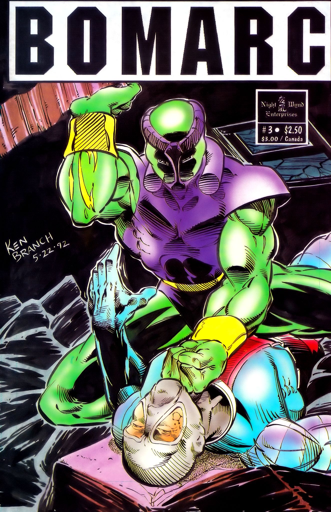 Read online Bomarc comic -  Issue #3 - 1