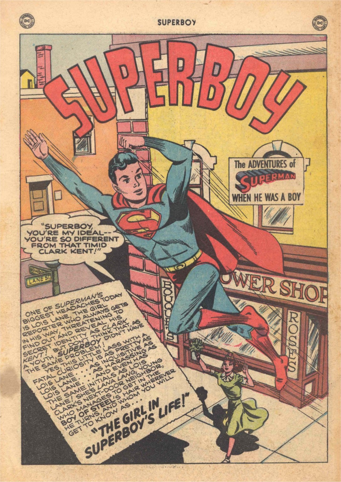 Read online Superboy (1949) comic -  Issue #10 - 2