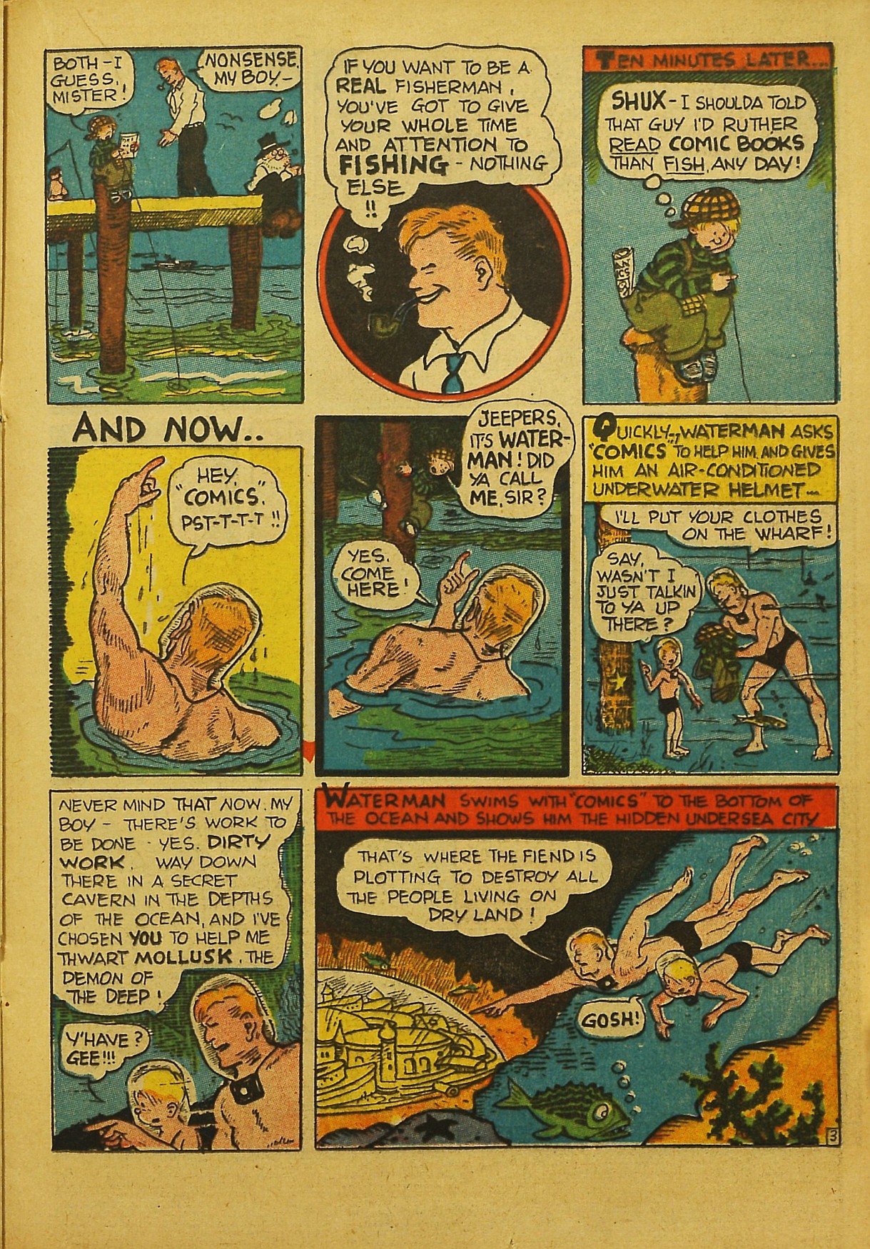 Read online Cat-Man Comics comic -  Issue #28 - 29