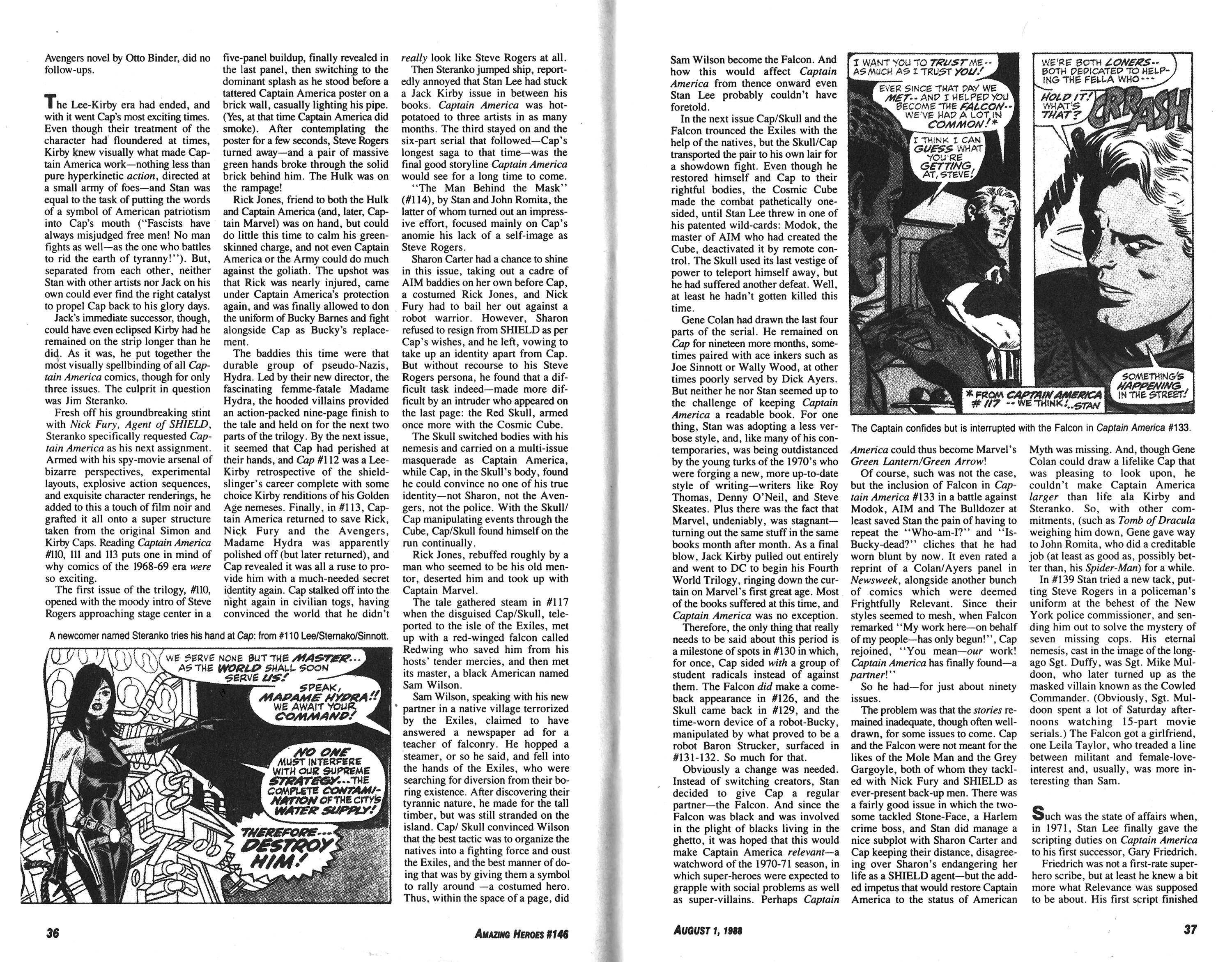 Read online Amazing Heroes comic -  Issue #146 - 19