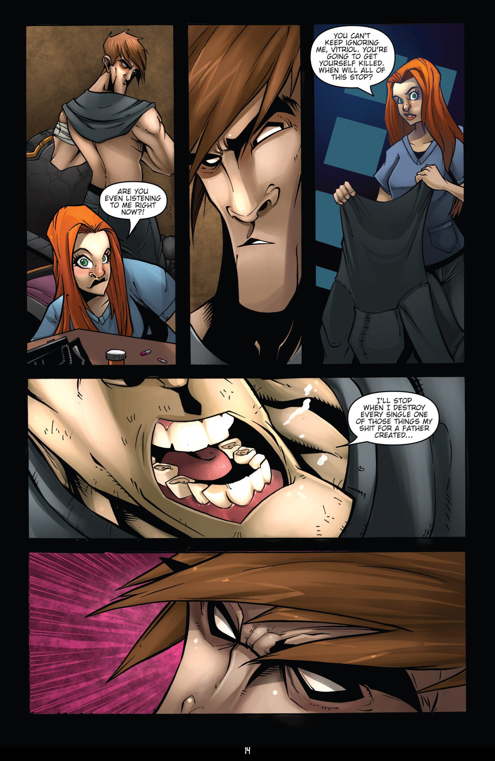 Read online Vitriol the Hunter comic -  Issue #2 - 16