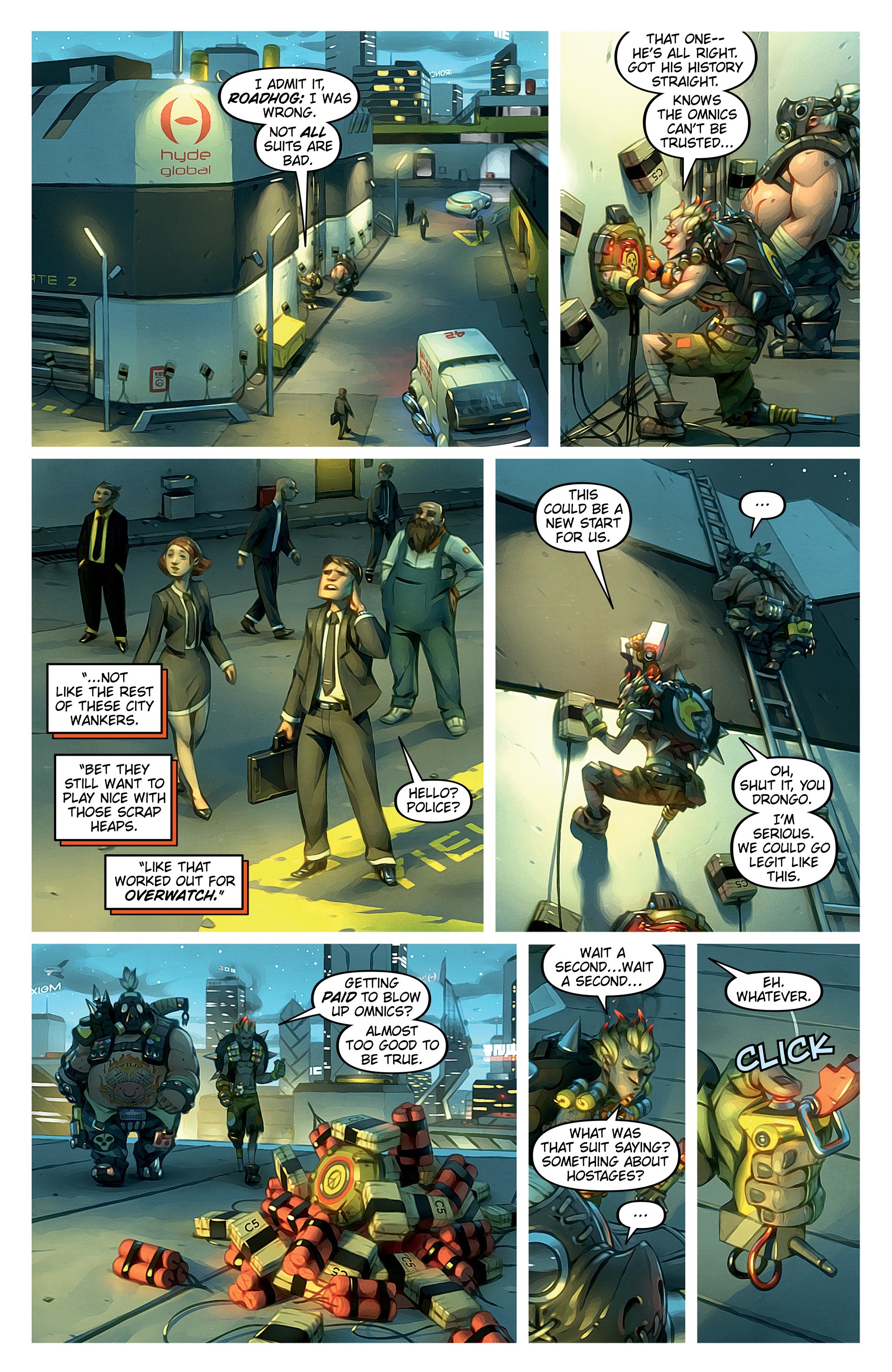 Read online Overwatch Anthology: Expanded Edition comic -  Issue # TPB (Part 1) - 32