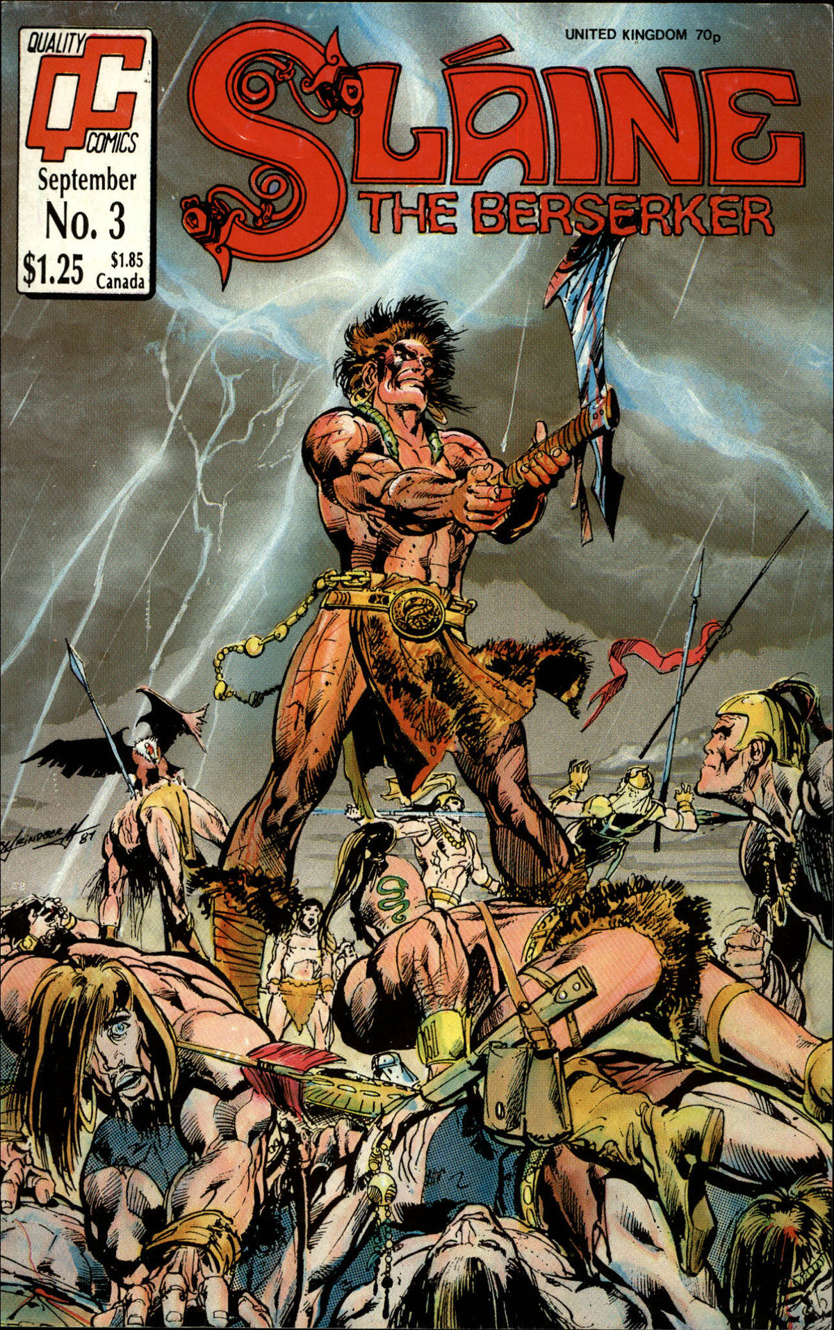 Read online Slaine The Berserker comic -  Issue #3 - 1