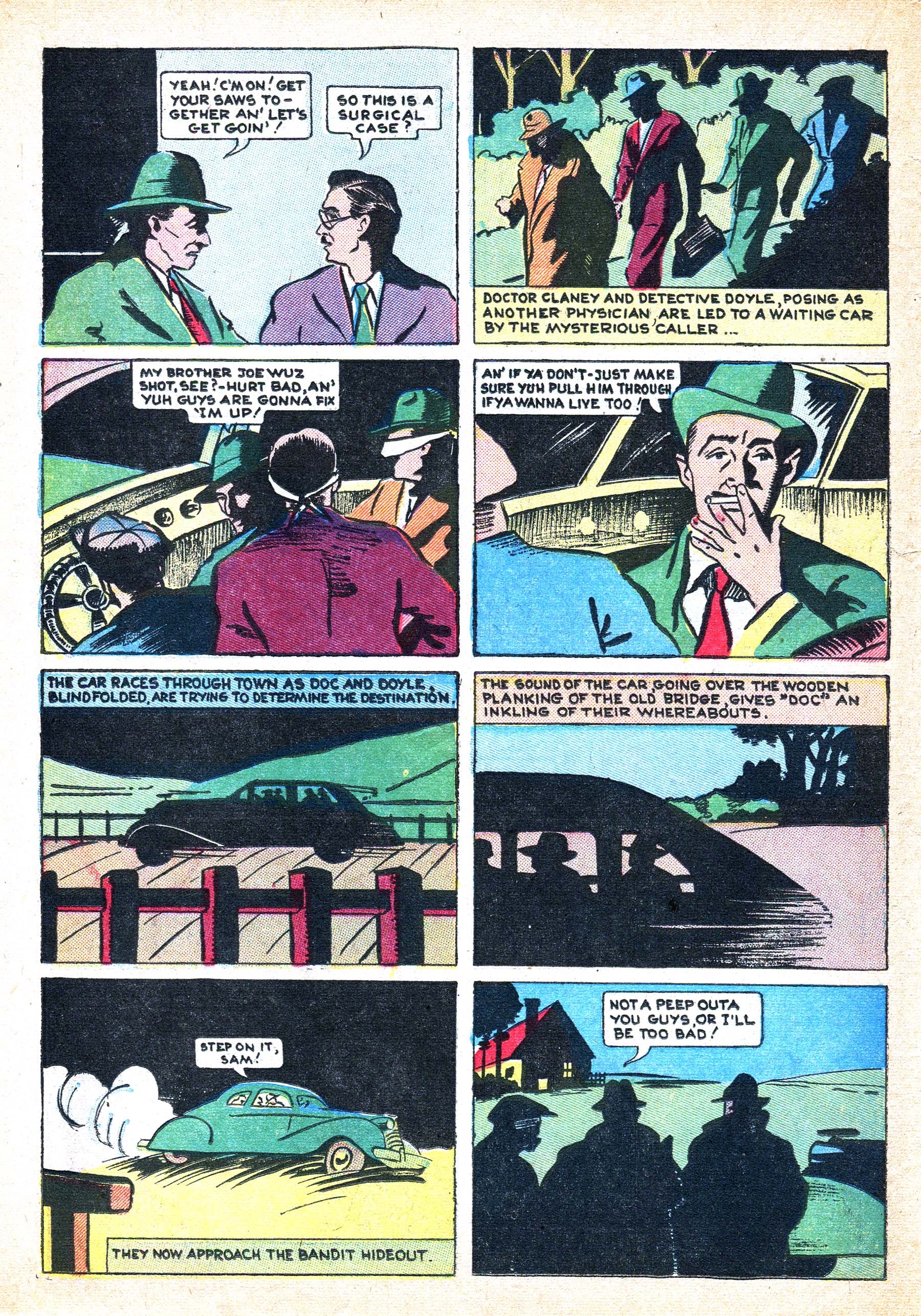 Read online Masked Marvel comic -  Issue #1 - 56