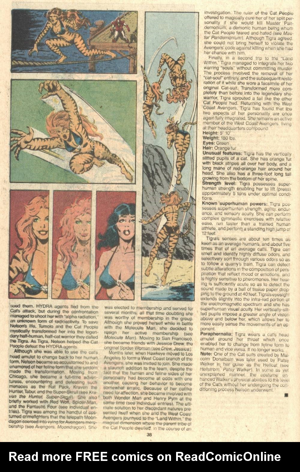 Read online The Official Handbook of the Marvel Universe Deluxe Edition comic -  Issue #13 - 40