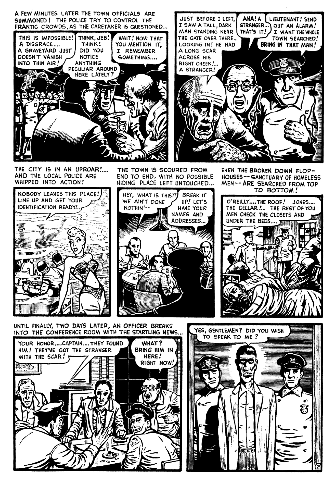 Read online Basil Wolverton's Gateway to Horror comic -  Issue # Full - 16