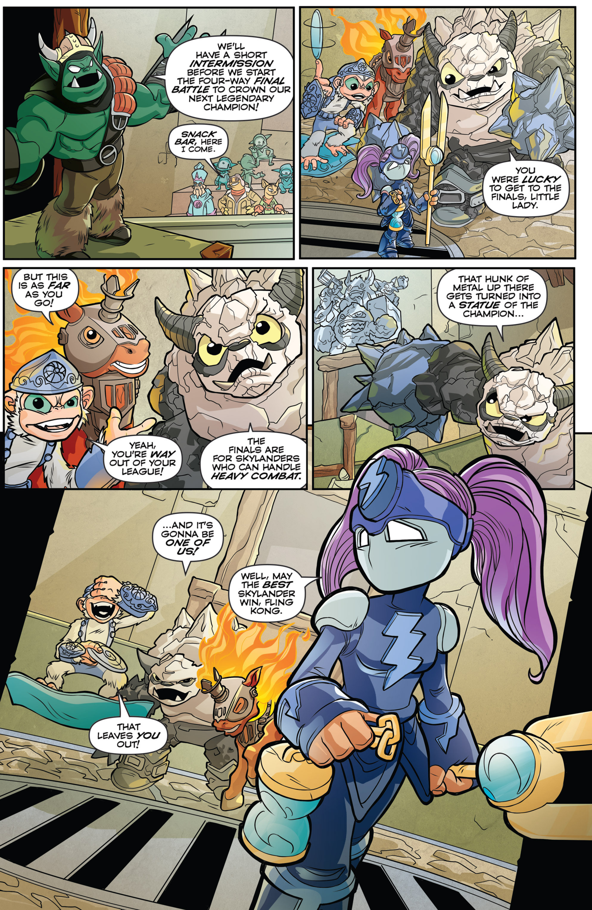 Read online Skylanders comic -  Issue #4 - 6