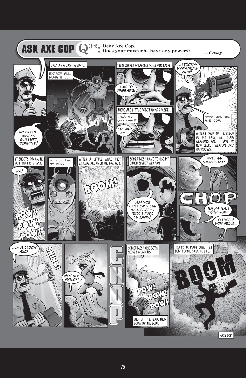 Read online Axe Cop comic -  Issue # TPB 1 - 75