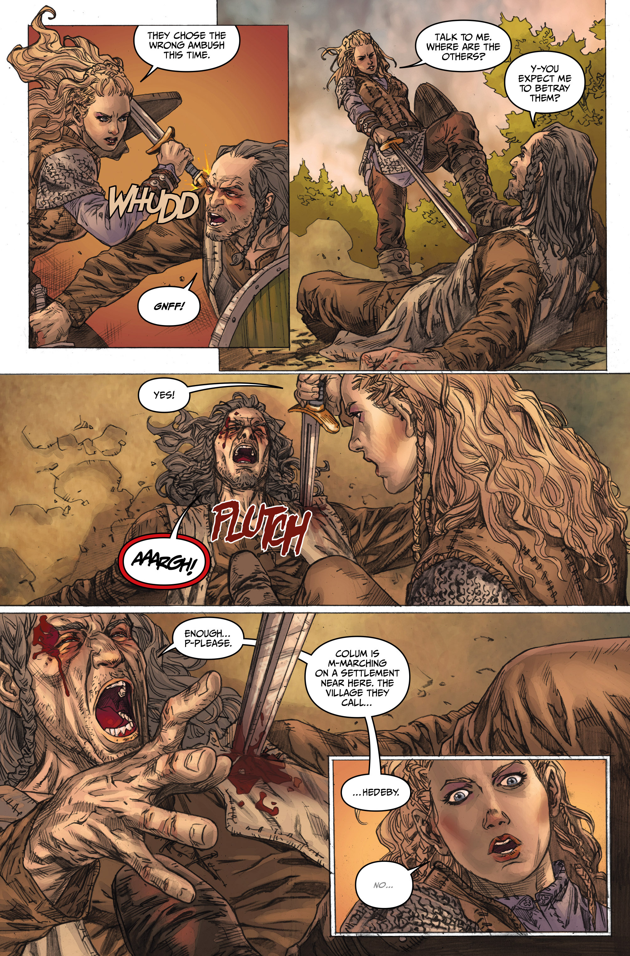 Read online Vikings: Uprising comic -  Issue #3 - 23
