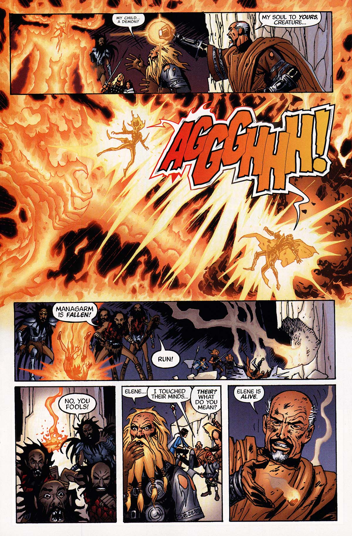 Read online R.A. Salvatore's DemonWars: Trial By Fire comic -  Issue #5 - 13