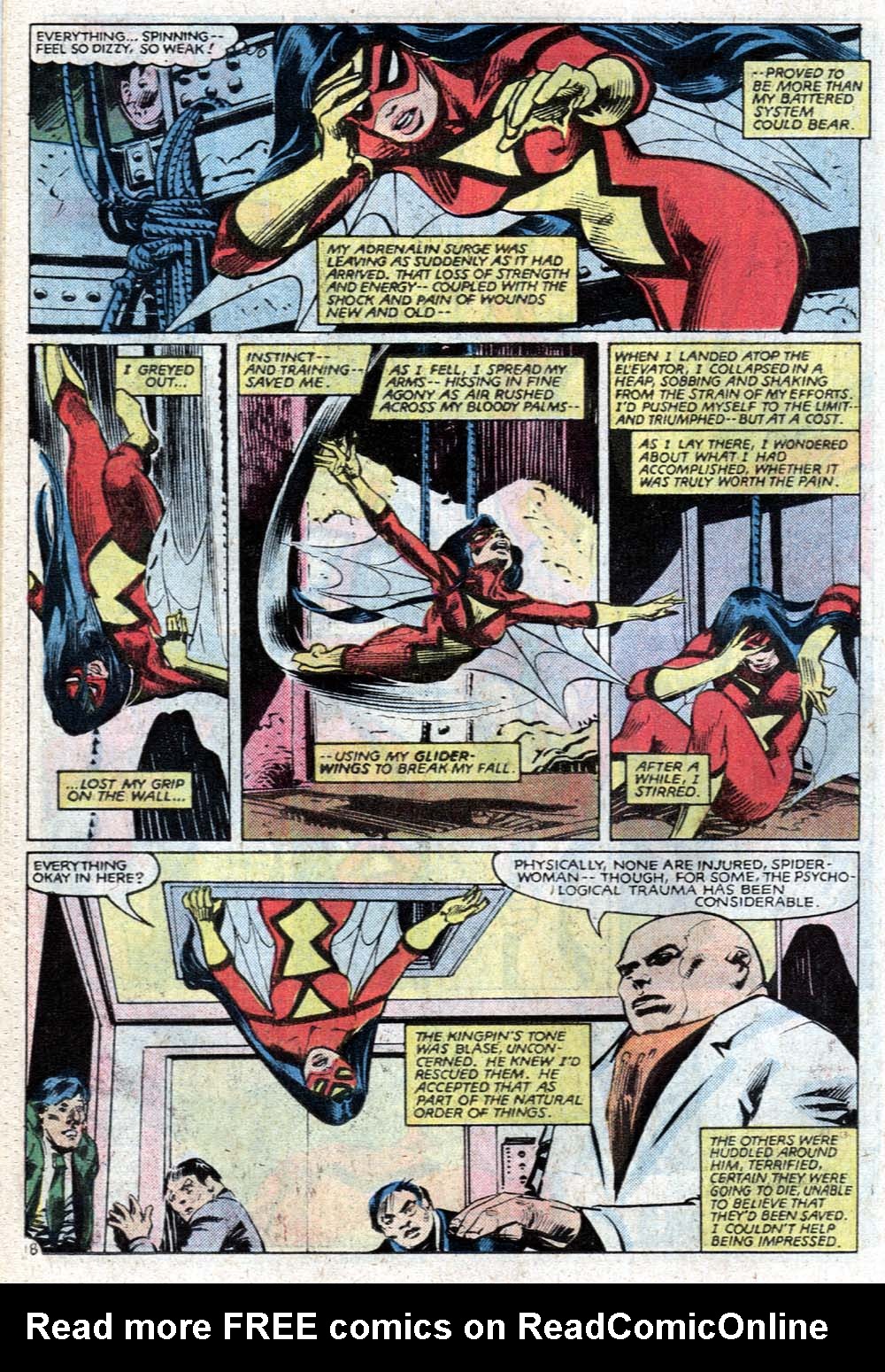 Read online Spider-Woman (1978) comic -  Issue #46 - 19