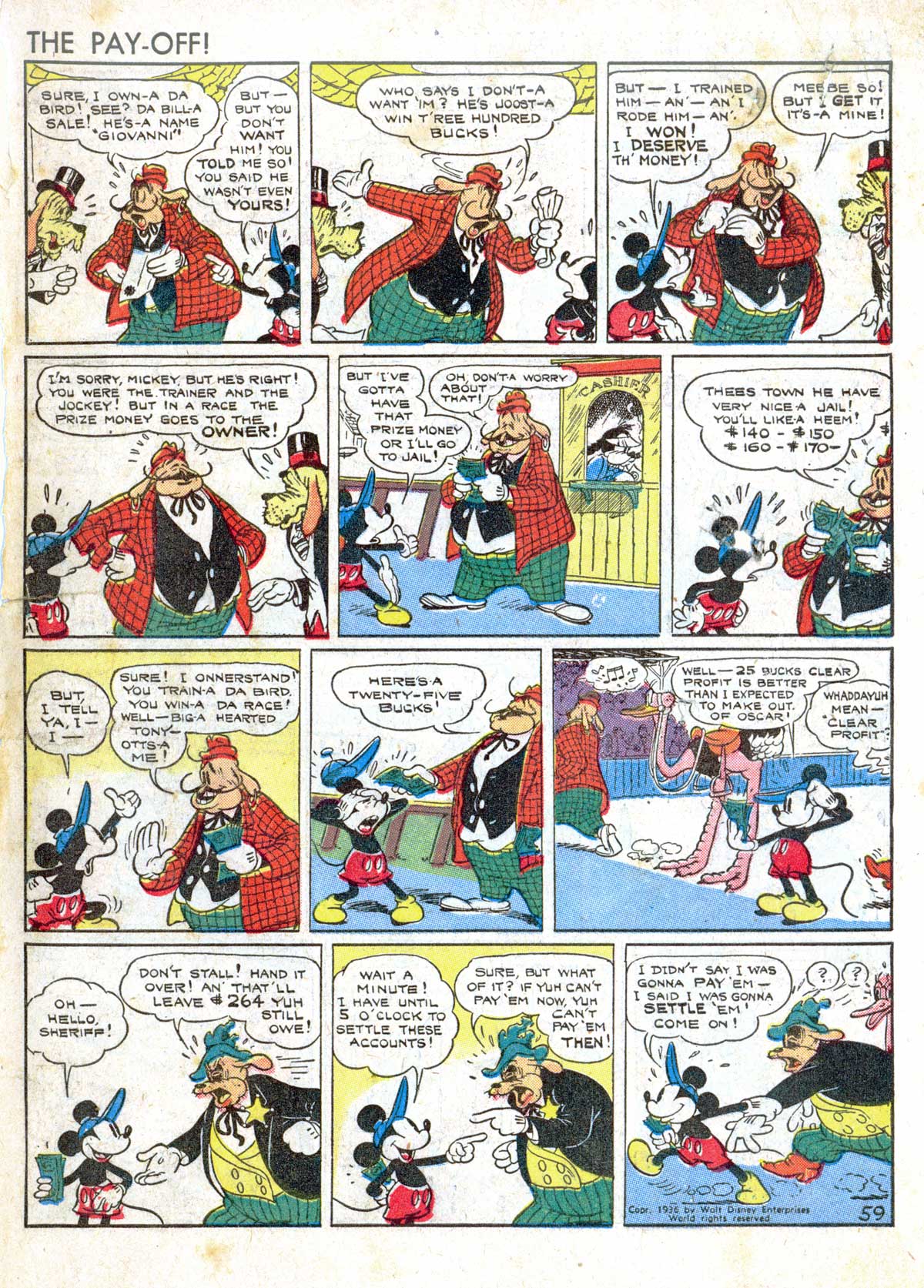 Read online Walt Disney's Comics and Stories comic -  Issue #3 - 69