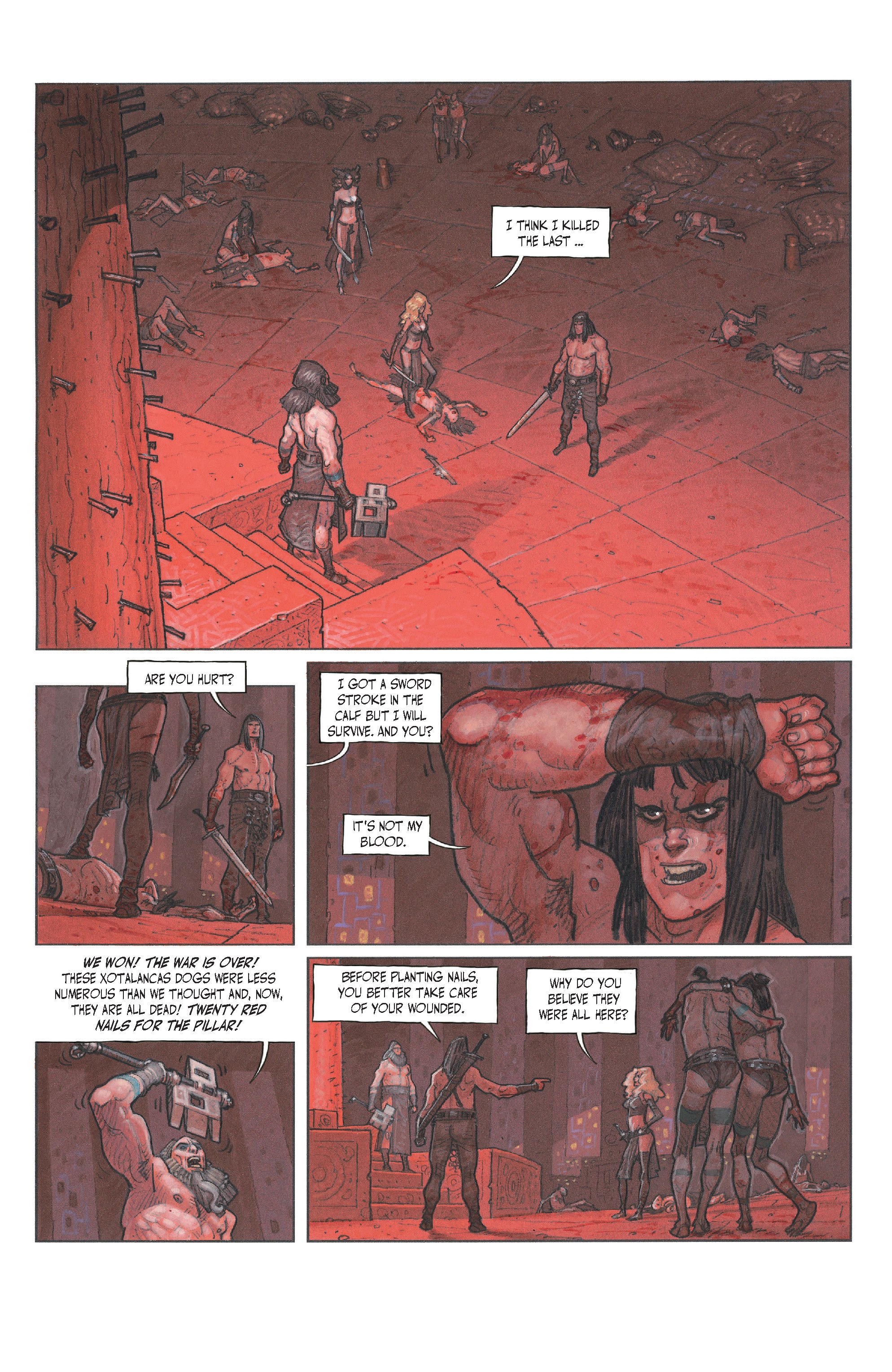 Read online The Cimmerian comic -  Issue # TPB 1 - 98