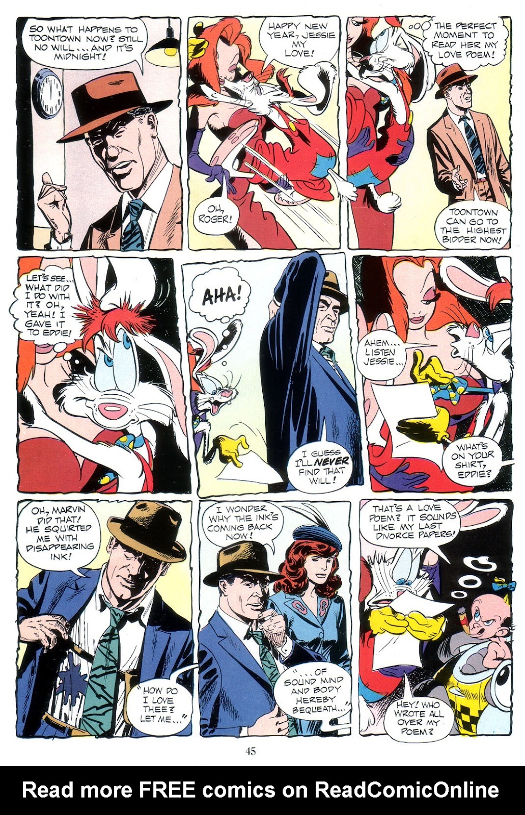 Marvel Graphic Novel: Who Framed Roger Rabbit issue Full - Page 47