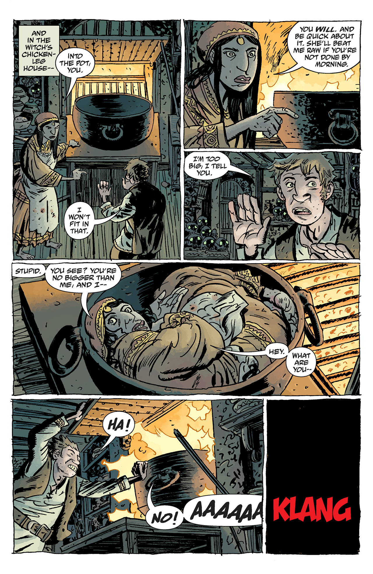 Read online Hellboy: The Wild Hunt comic -  Issue #4 - 24