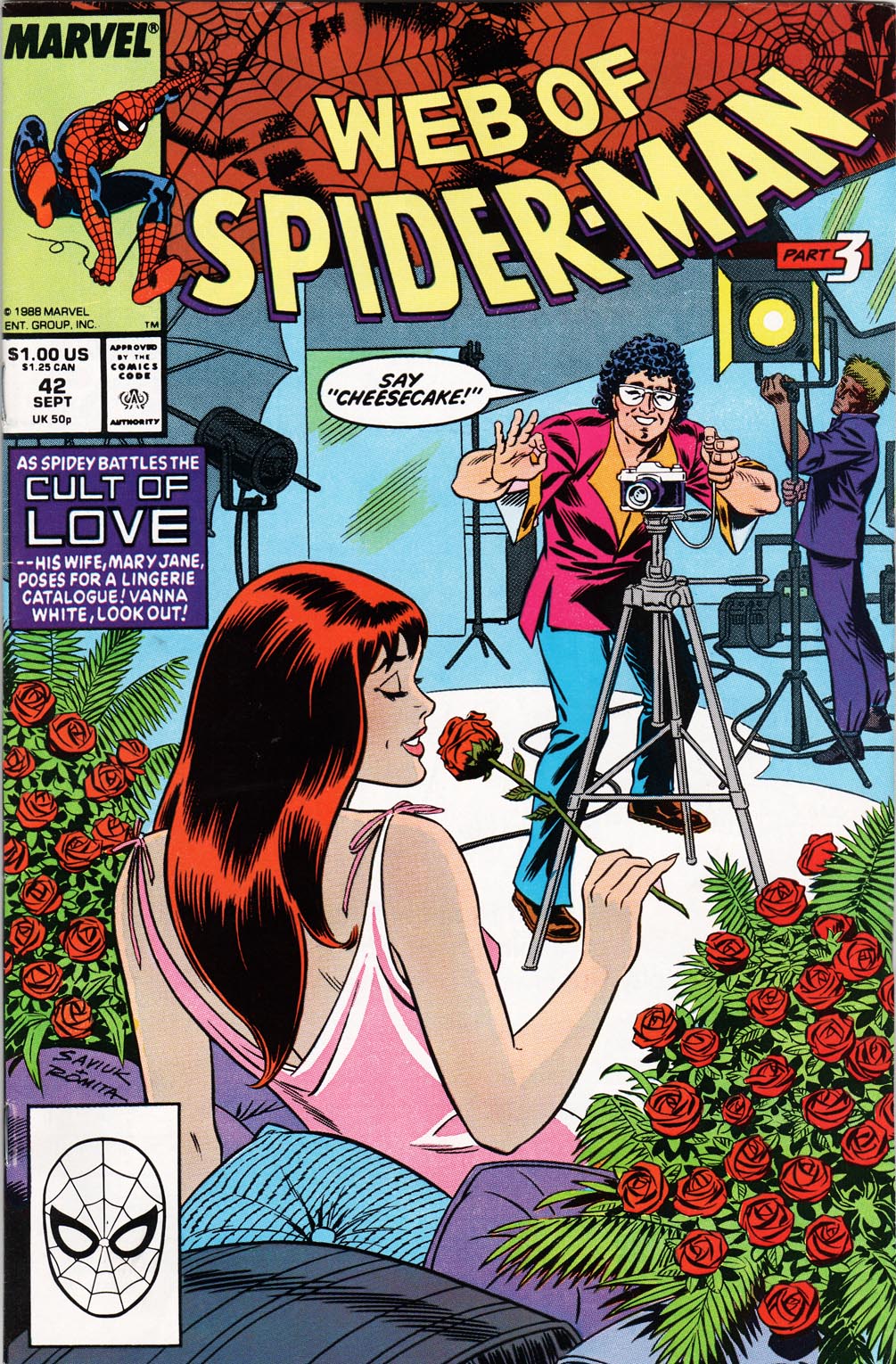 Read online Web of Spider-Man (1985) comic -  Issue #42 - 1