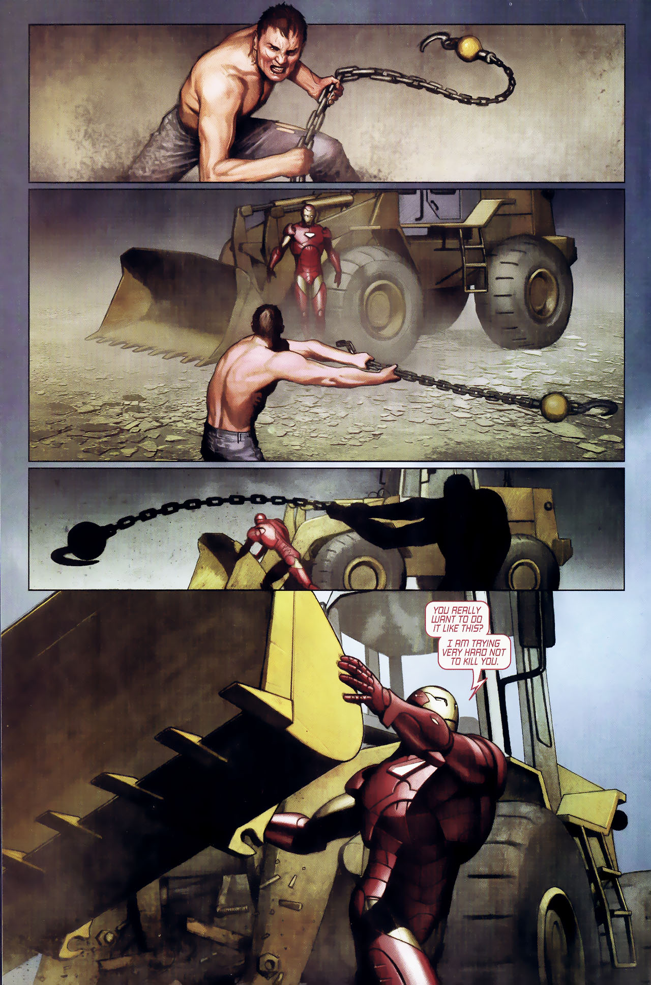 Read online Iron Man: Extremis Director's Cut comic -  Issue #6 - 14