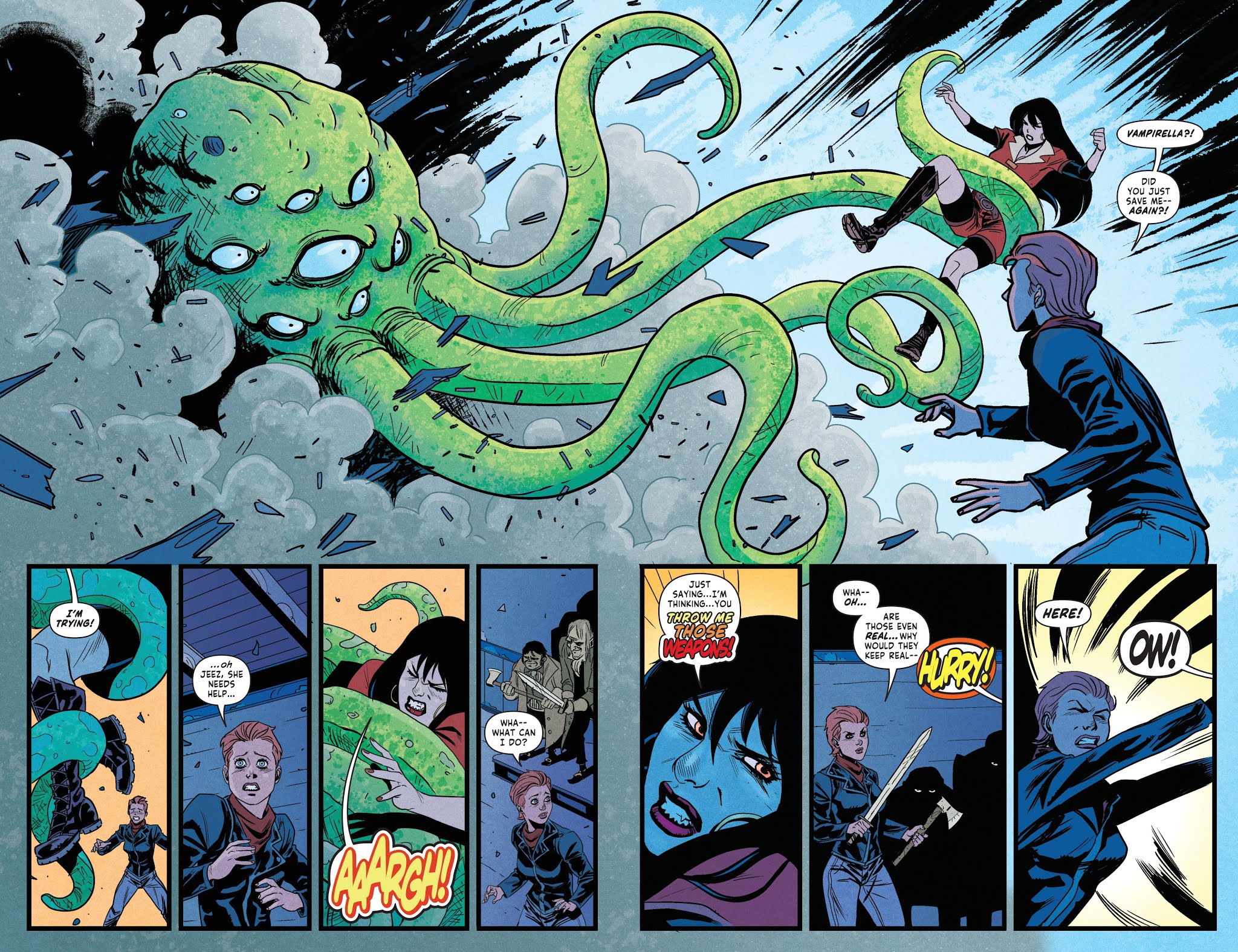 Read online Vampirella: 2018 Halloween Special comic -  Issue # Full - 12