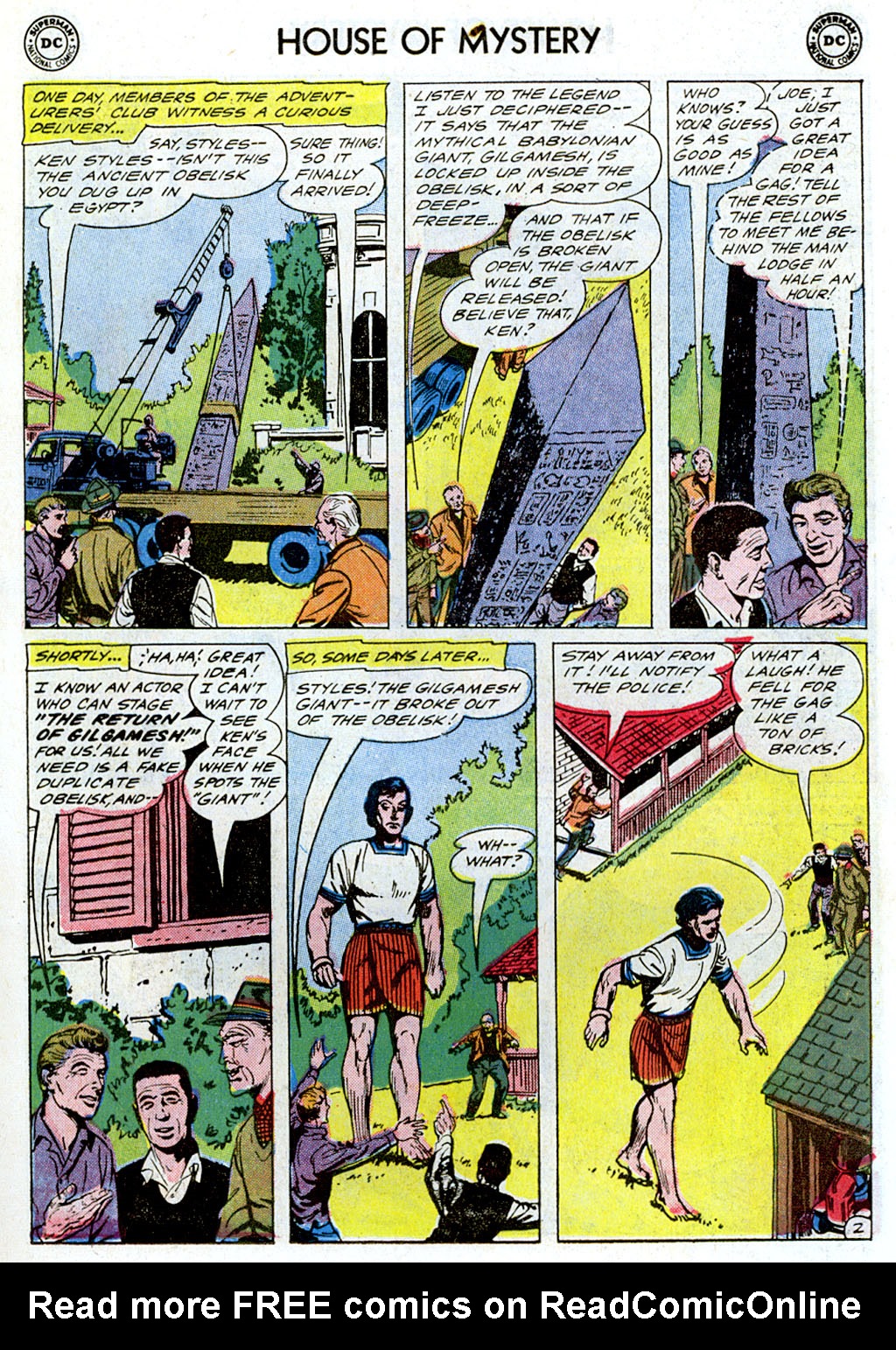Read online House of Mystery (1951) comic -  Issue #121 - 15