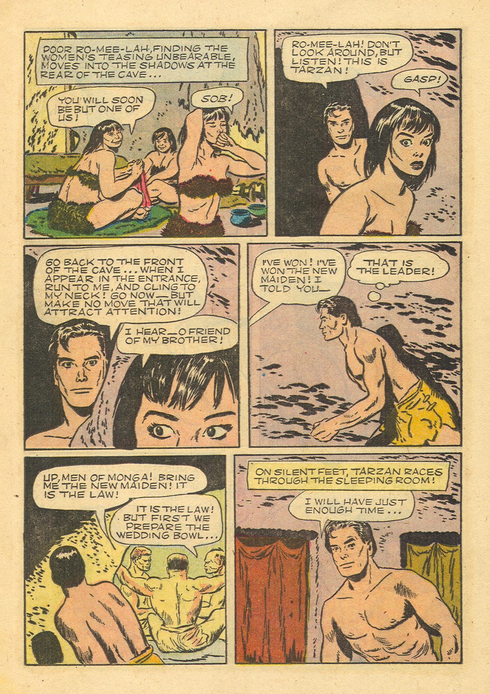 Read online Tarzan (1948) comic -  Issue #39 - 20