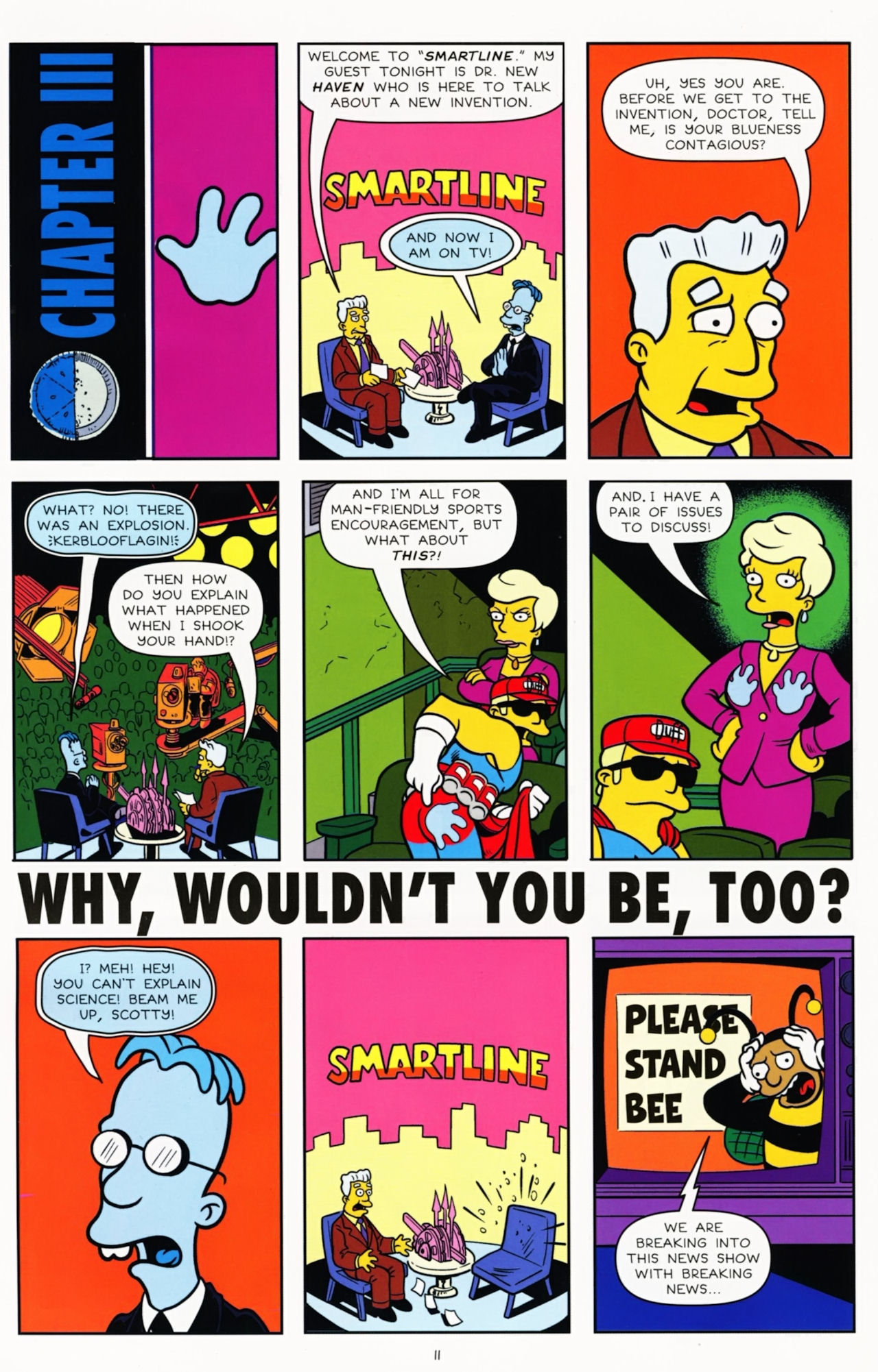 Read online Bongo Comics Presents Simpsons Super Spectacular comic -  Issue #13 - 13