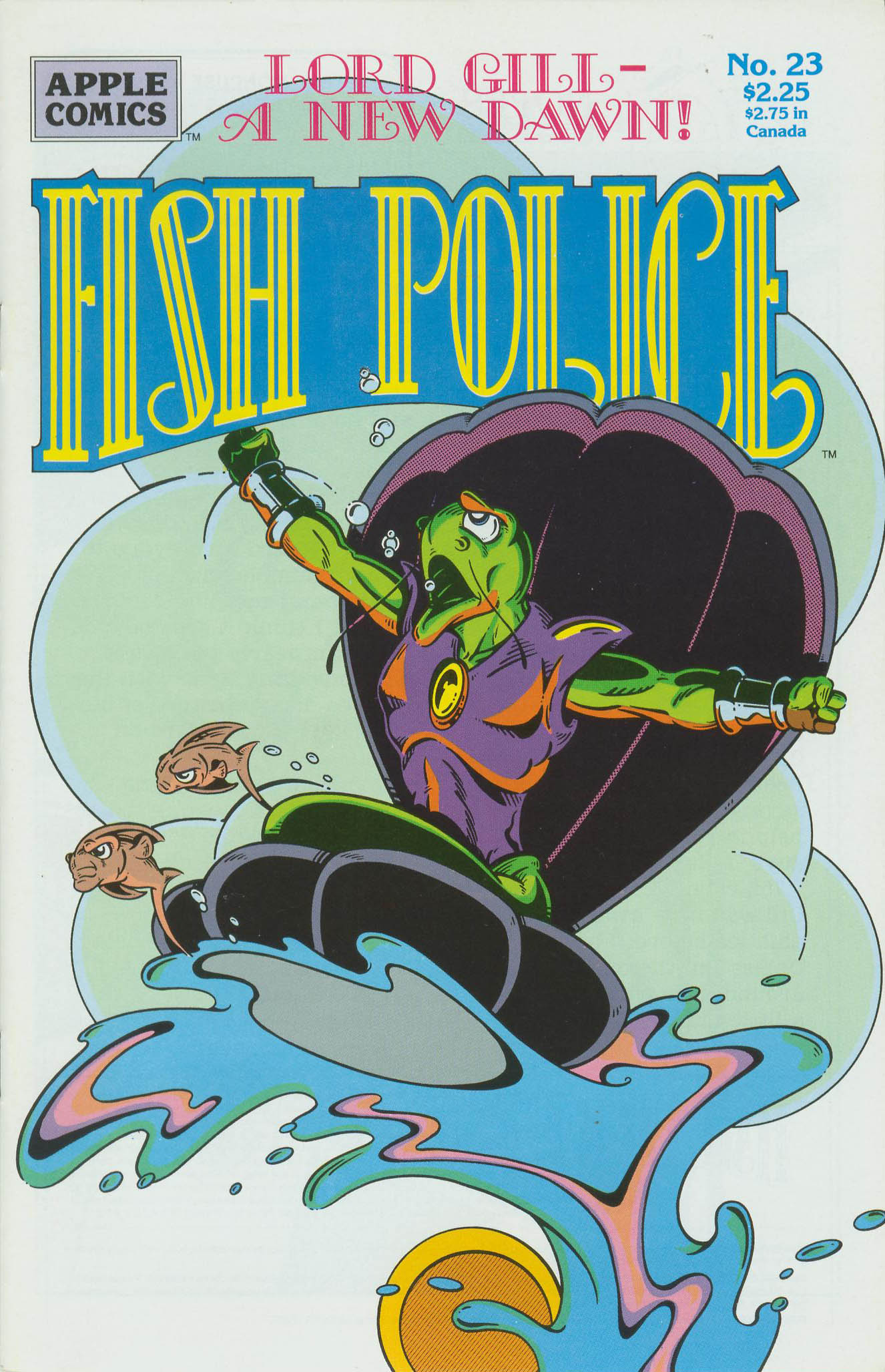 Read online The Fish Police comic -  Issue #23 - 1