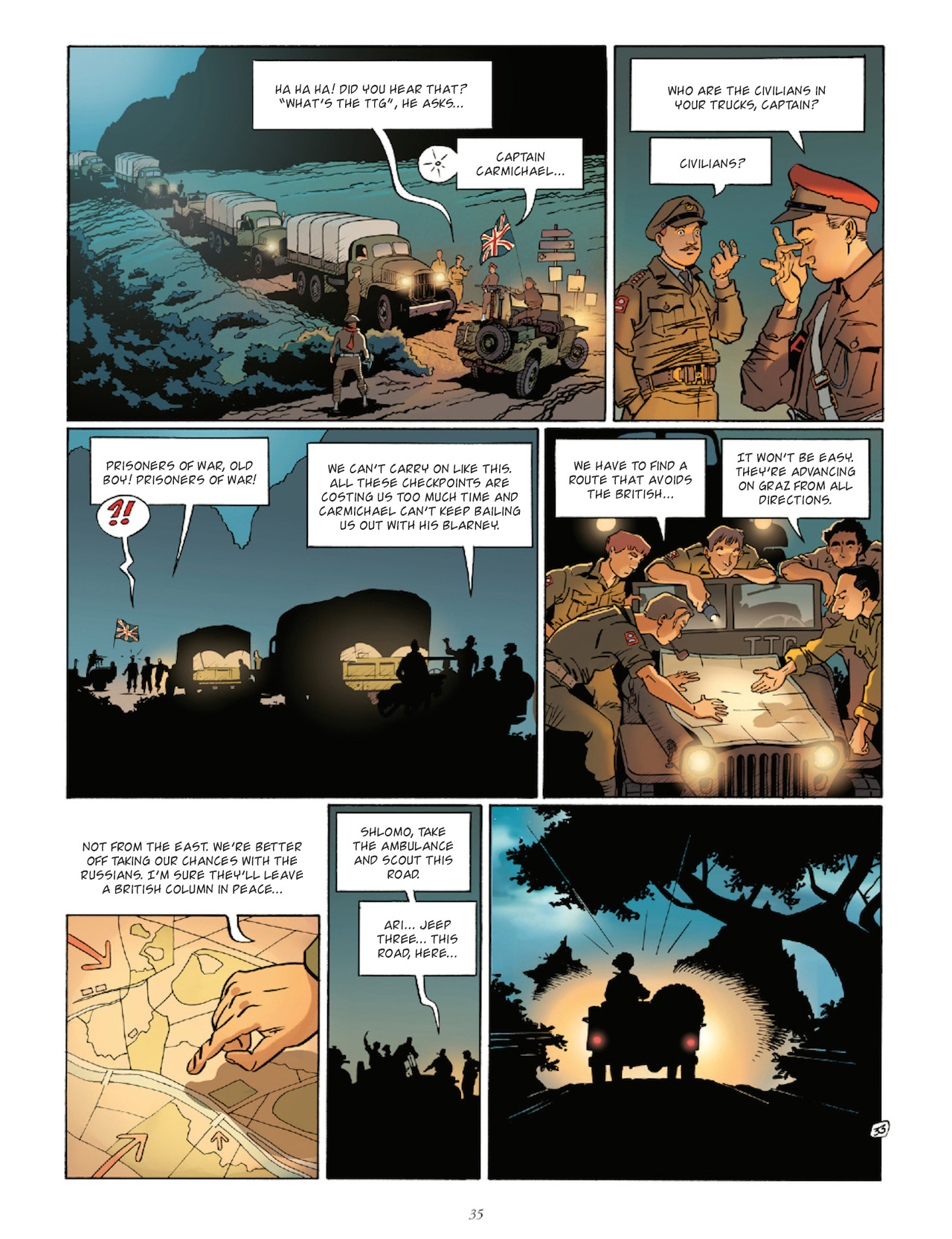 Read online The Jewish Brigade comic -  Issue #2 - 35
