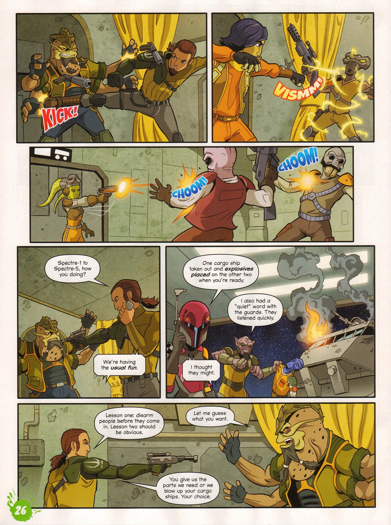 Read online Star Wars Rebels Magazine comic -  Issue #1 - 24