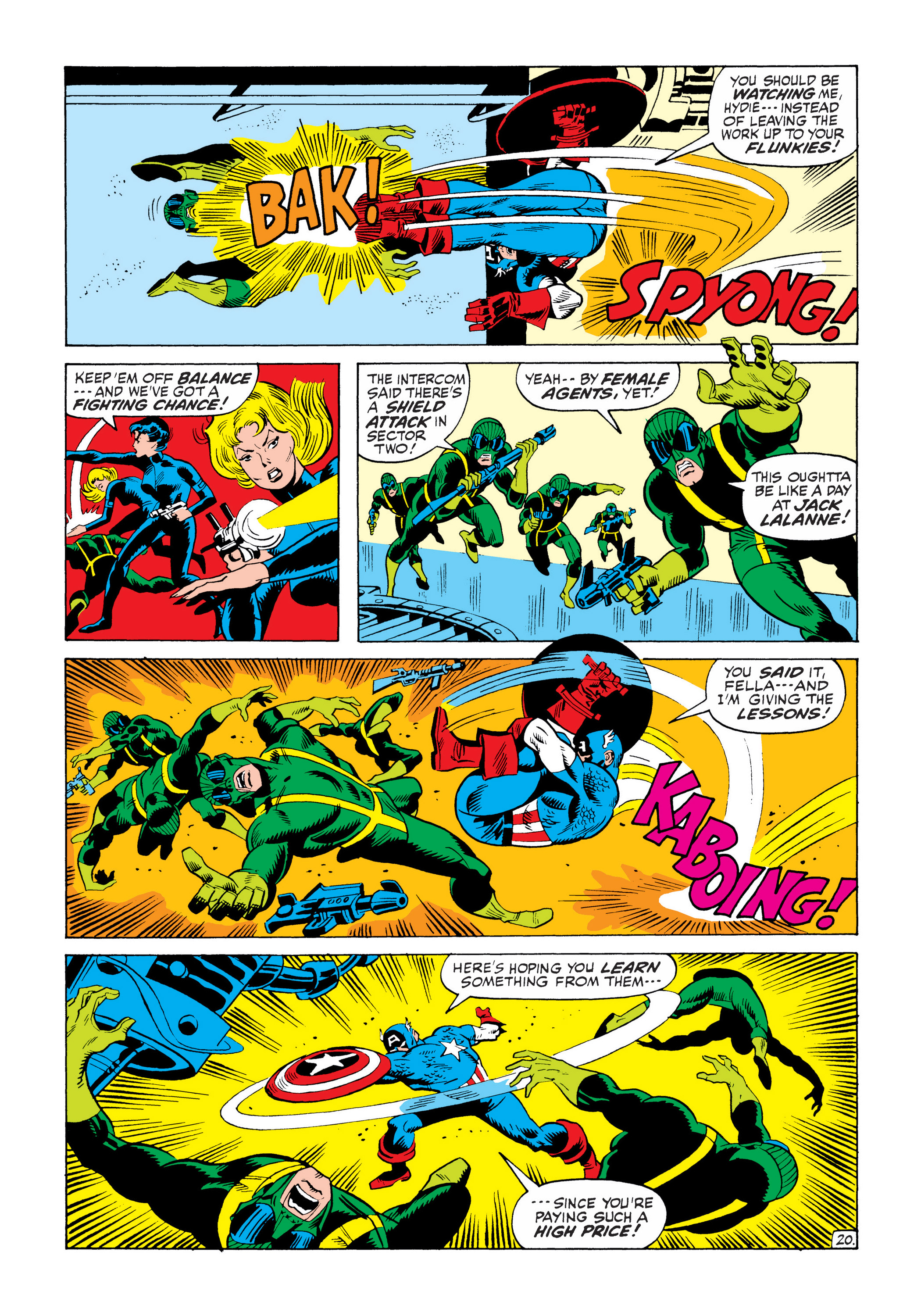 Read online Marvel Masterworks: Captain America comic -  Issue # TPB 6 (Part 3) - 27