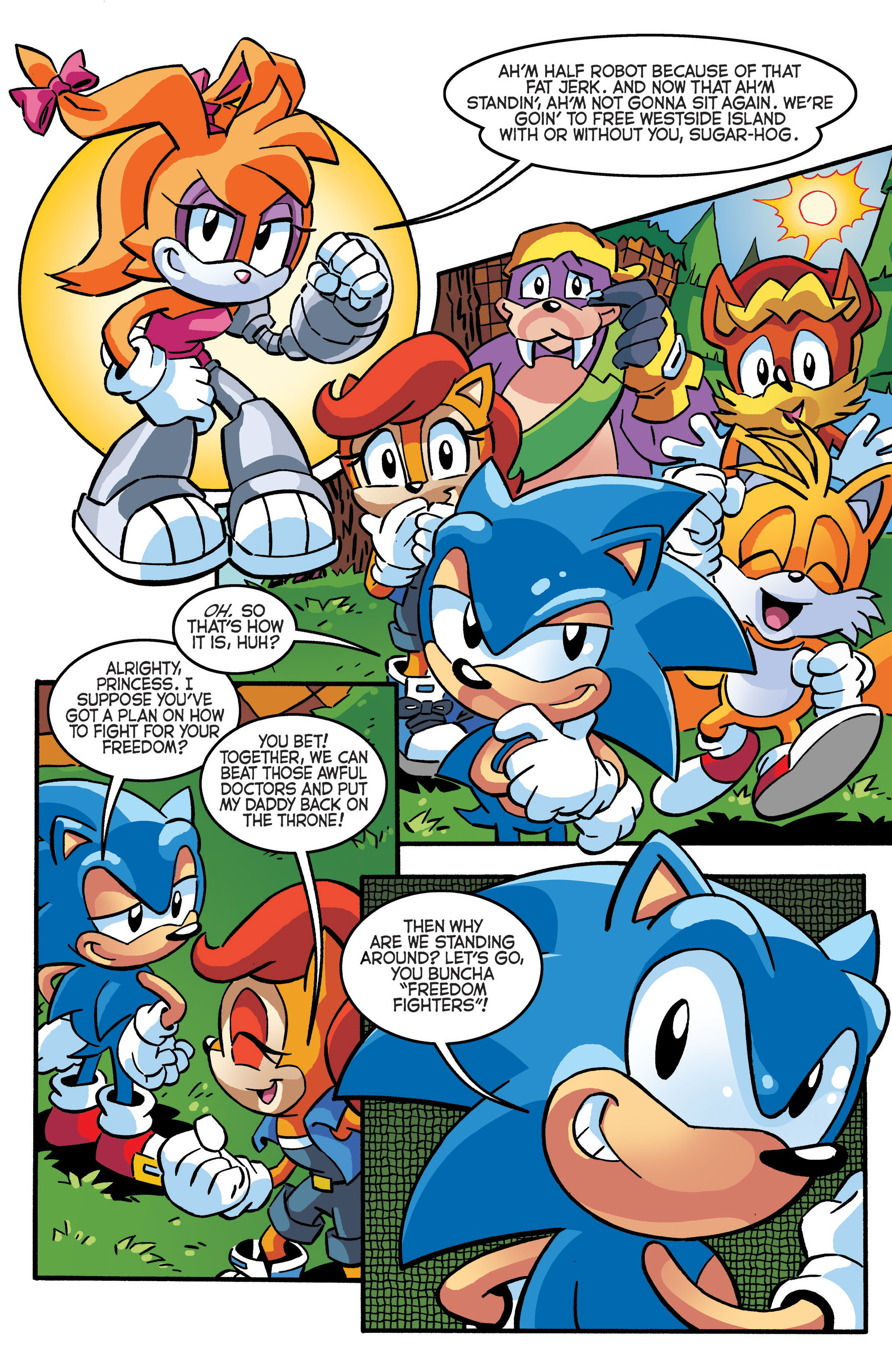 Read online Sonic The Hedgehog comic -  Issue #288 - 21