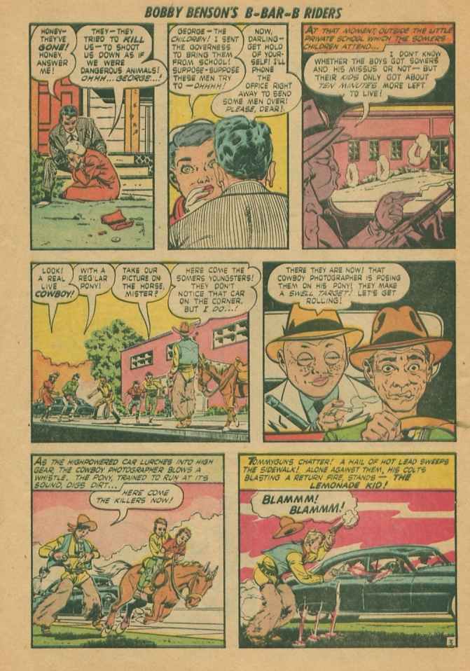 Read online Bobby Benson's B-Bar-B Riders comic -  Issue #11 - 20