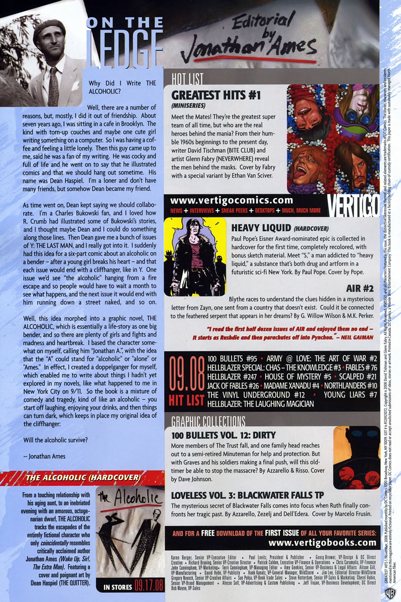 Read online Greatest Hits comic -  Issue #1 - 23