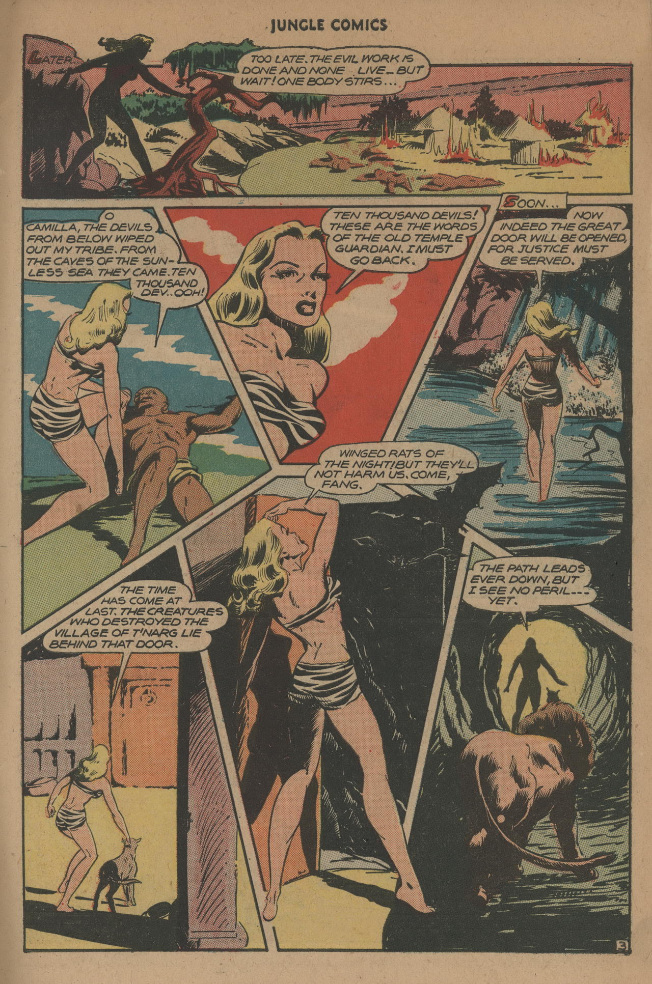 Read online Jungle Comics comic -  Issue #80 - 45