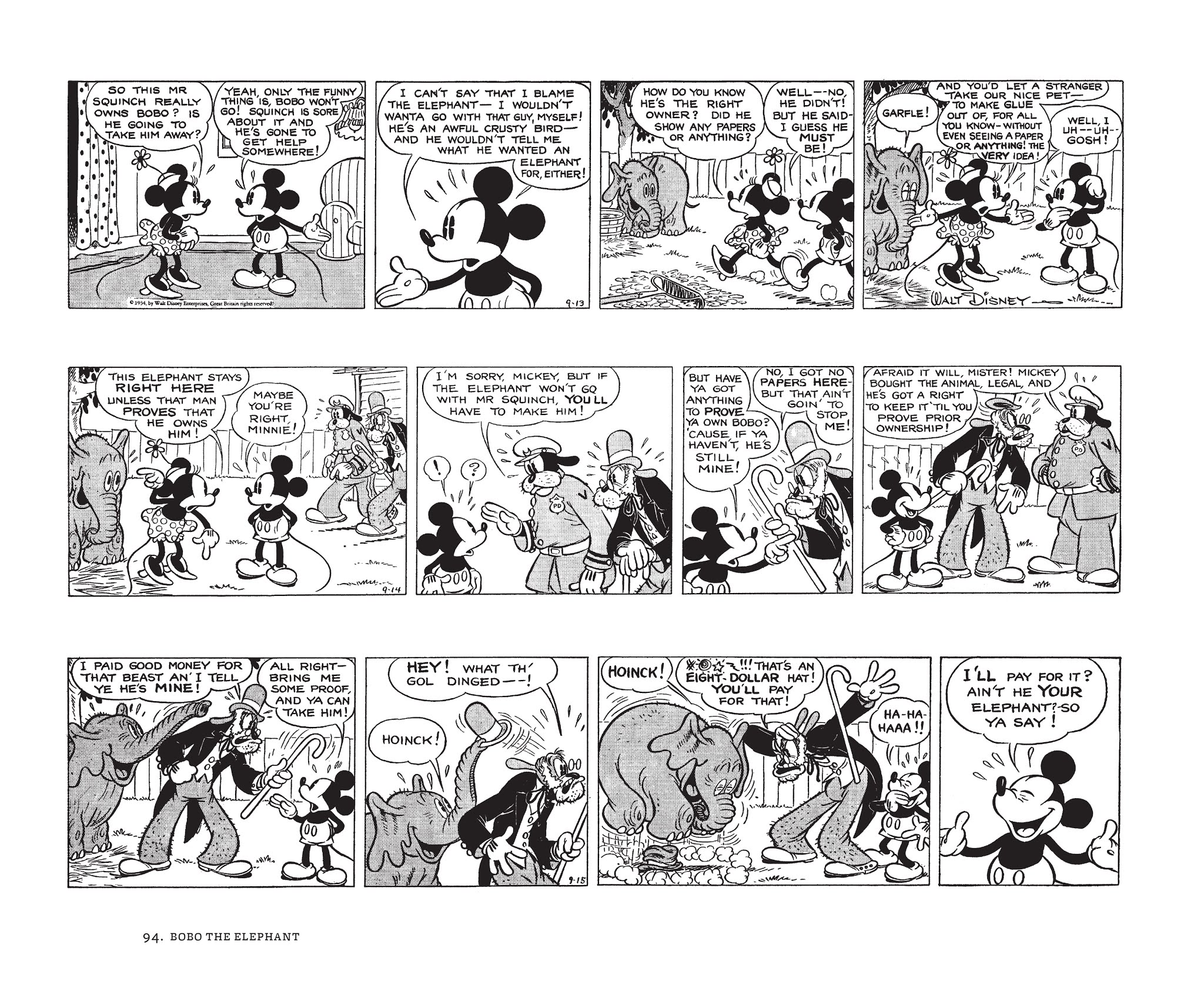 Read online Walt Disney's Mickey Mouse by Floyd Gottfredson comic -  Issue # TPB 3 (Part 1) - 94