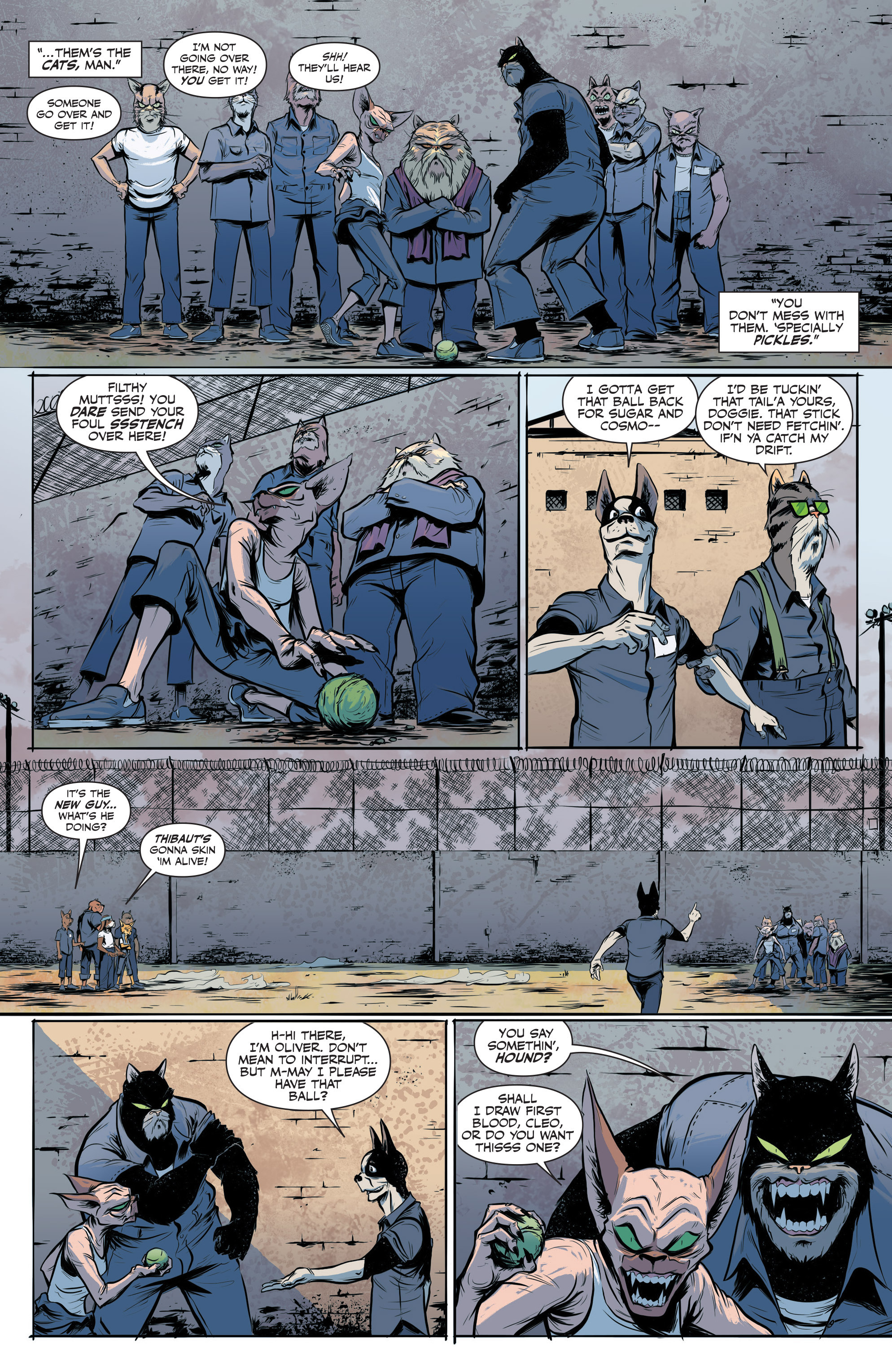 Read online Kennel Block Blues comic -  Issue #1 - 13