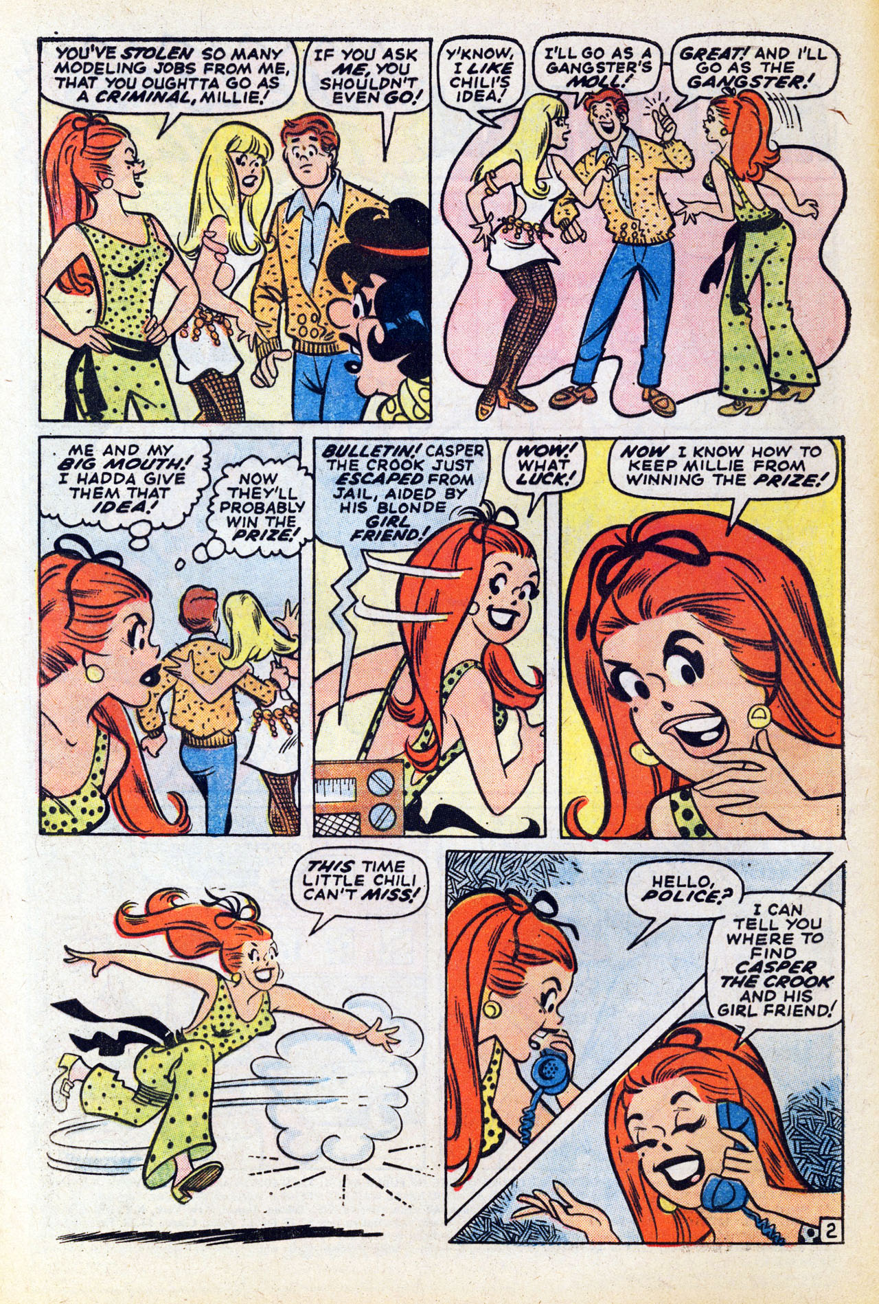 Read online Millie the Model comic -  Issue #201 - 4