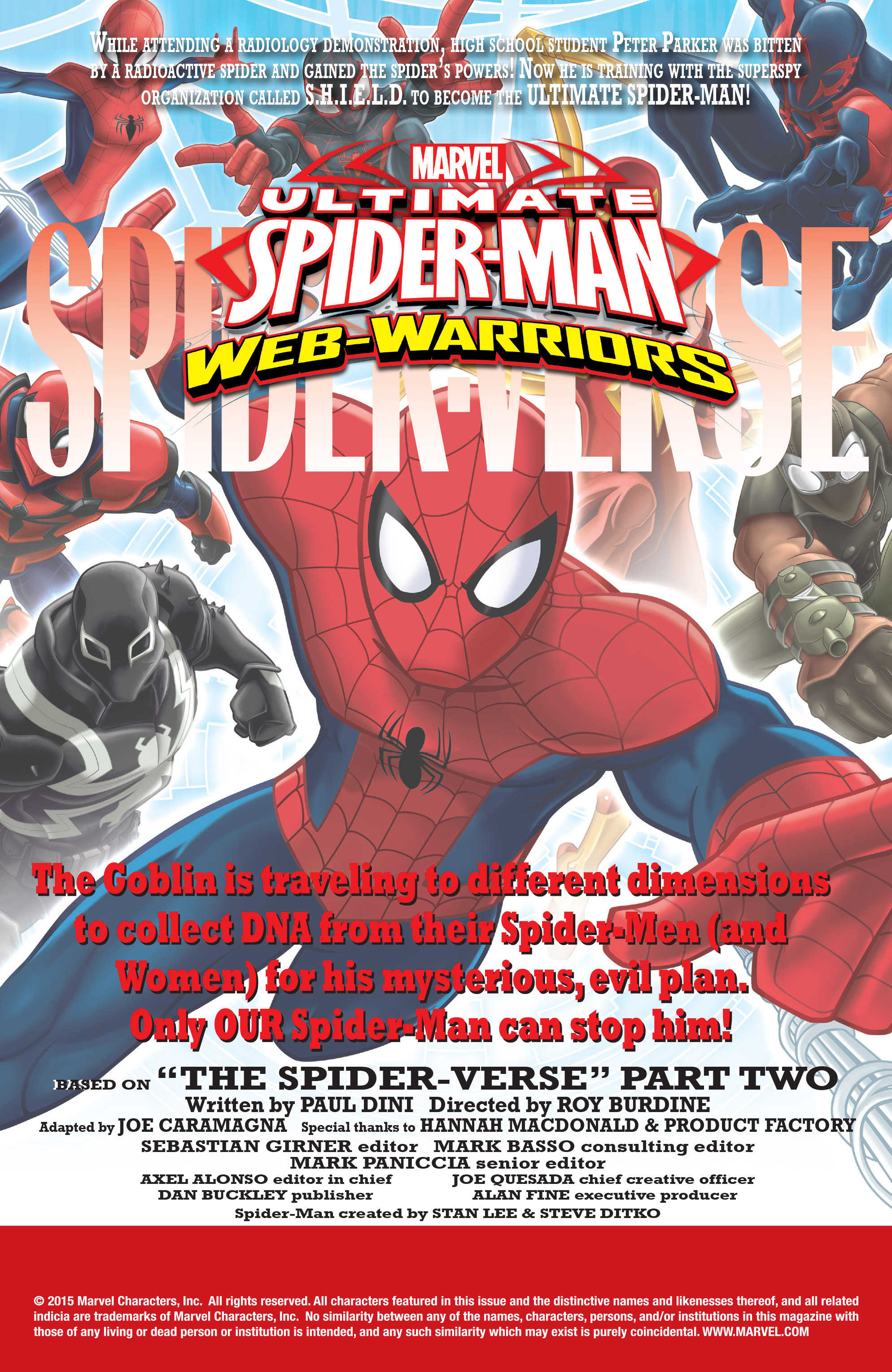 Read online Marvel Universe Ultimate Spider-Man Spider-Verse comic -  Issue #2 - 2