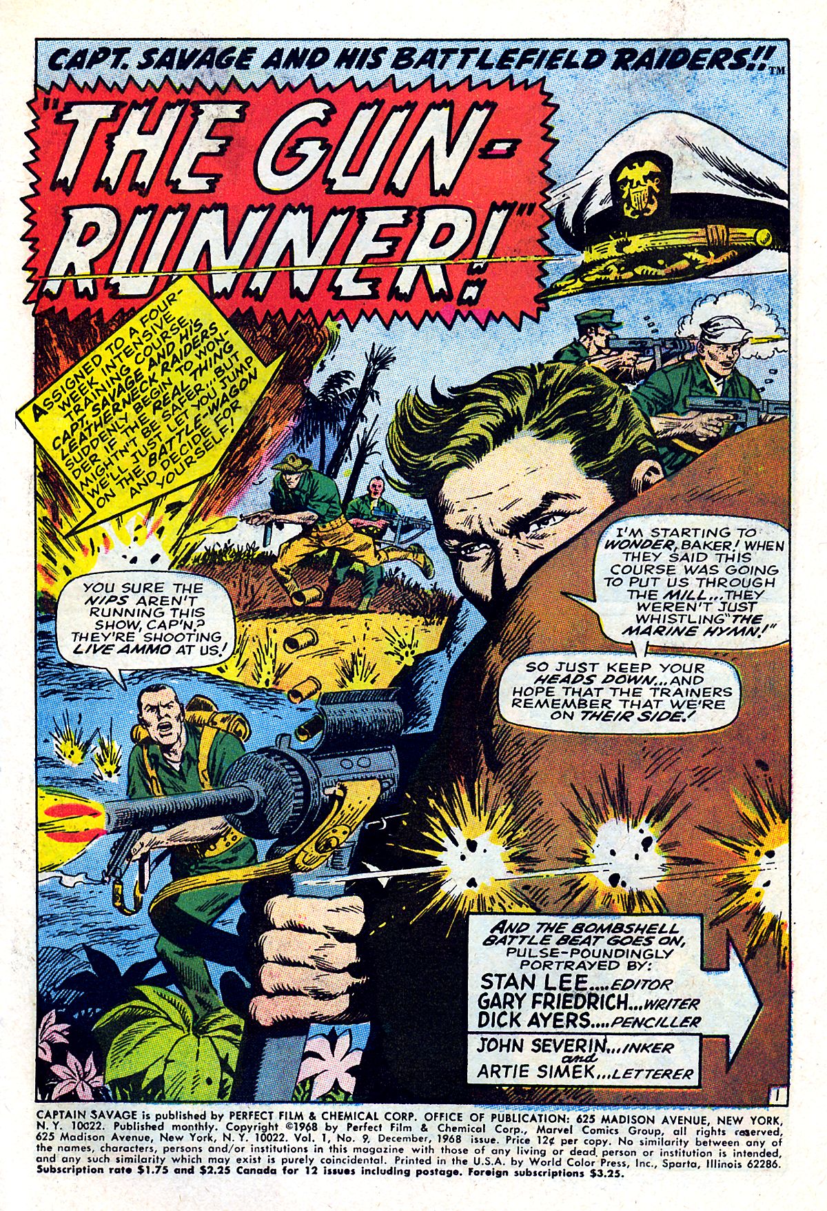 Read online Captain Savage and his Leatherneck Raiders comic -  Issue #9 - 3