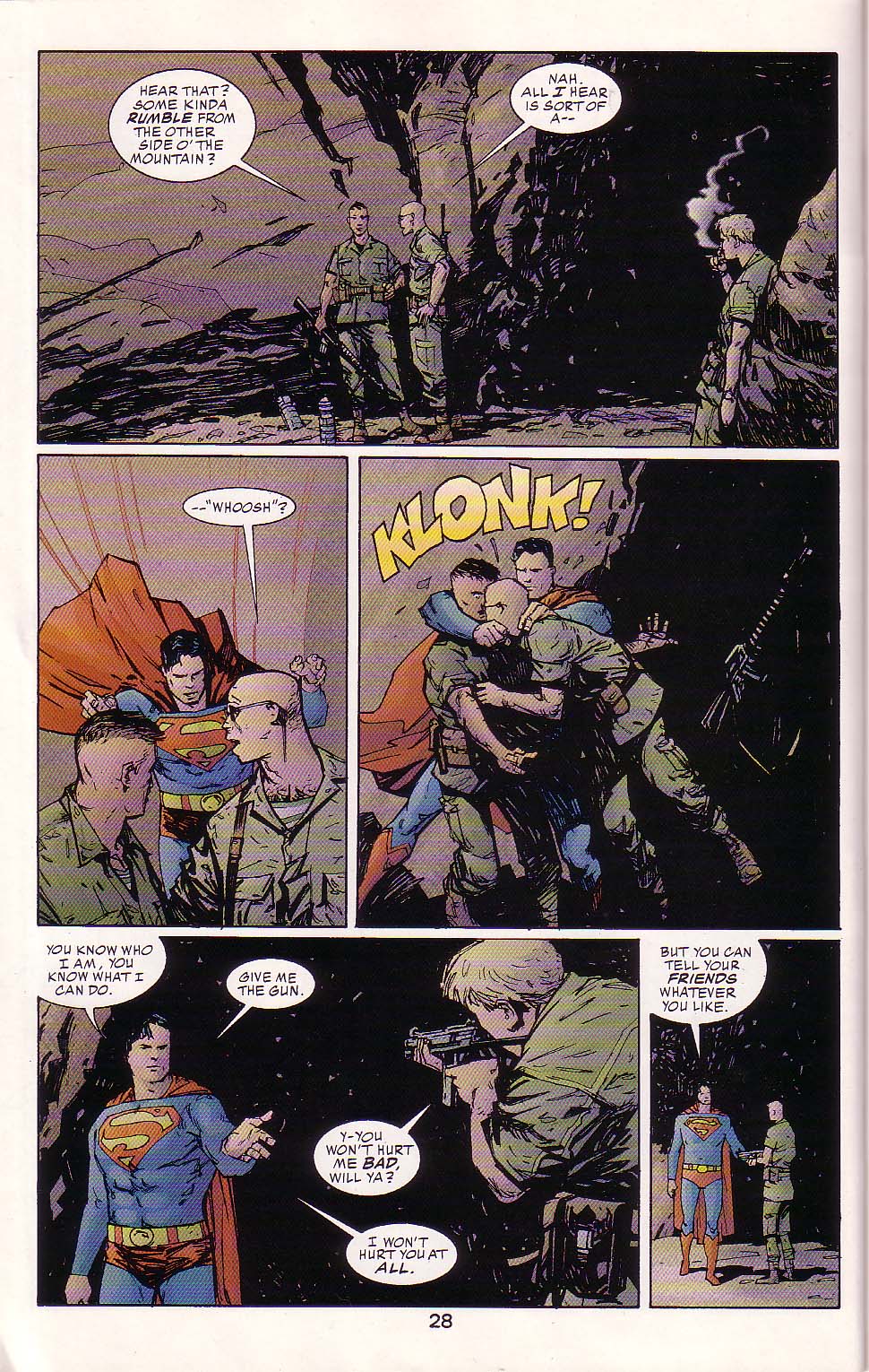 Read online Superman vs. Predator comic -  Issue #2 - 30