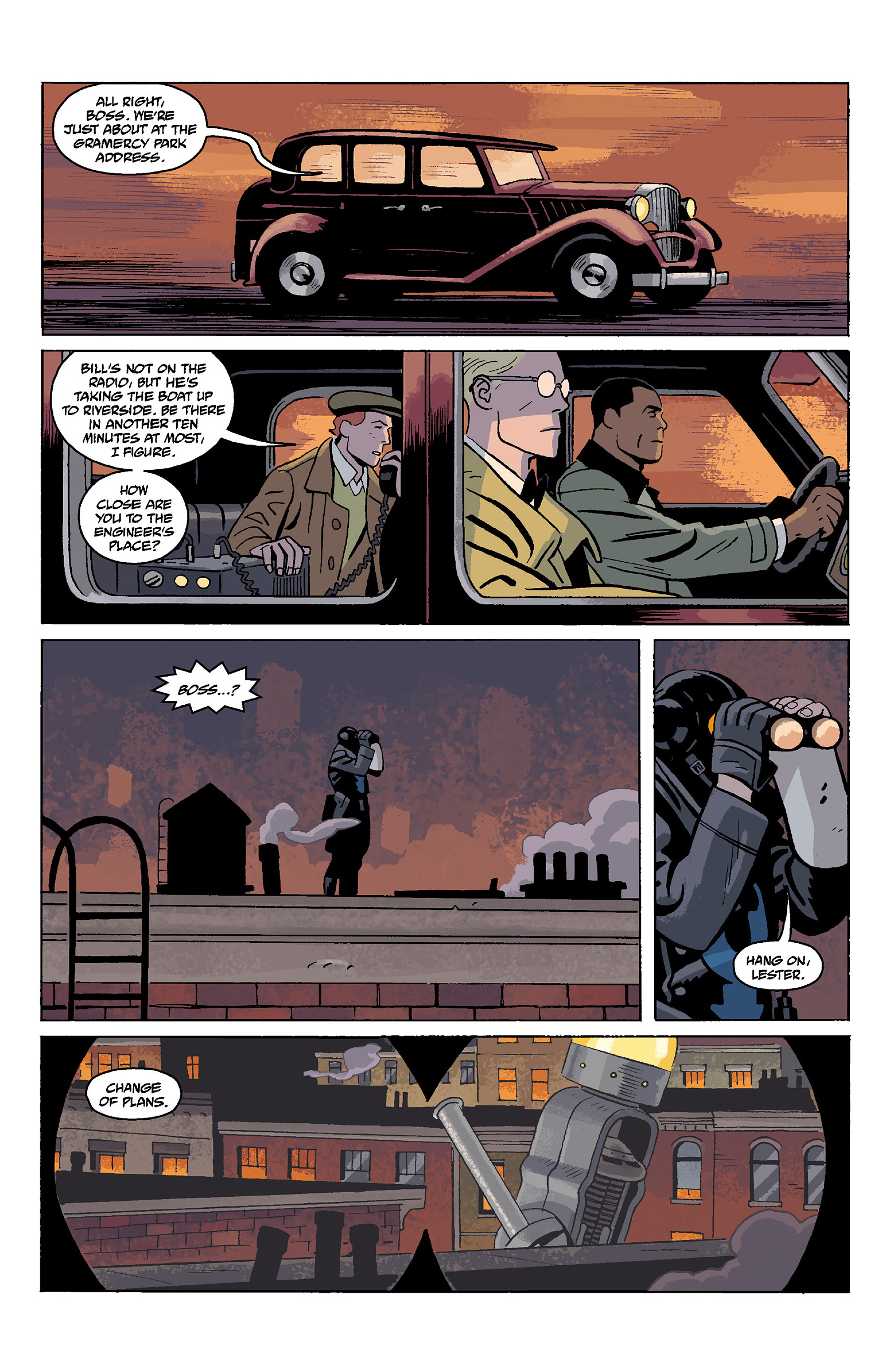 Read online Lobster Johnson: Metal Monsters of Midtown comic -  Issue #1 - 17