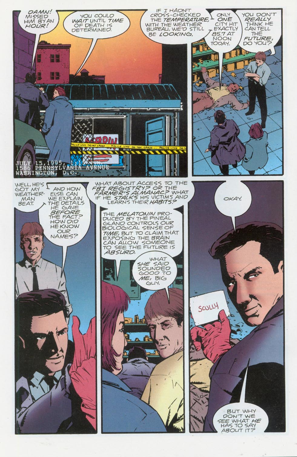 Read online The X-Files (1995) comic -  Issue #7 - 10