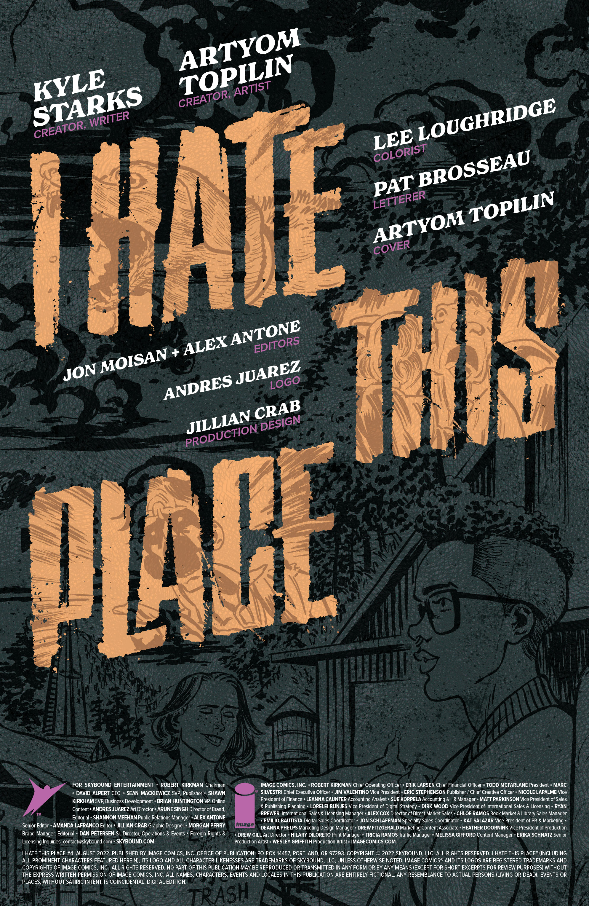 Read online I Hate This Place comic -  Issue #4 - 2