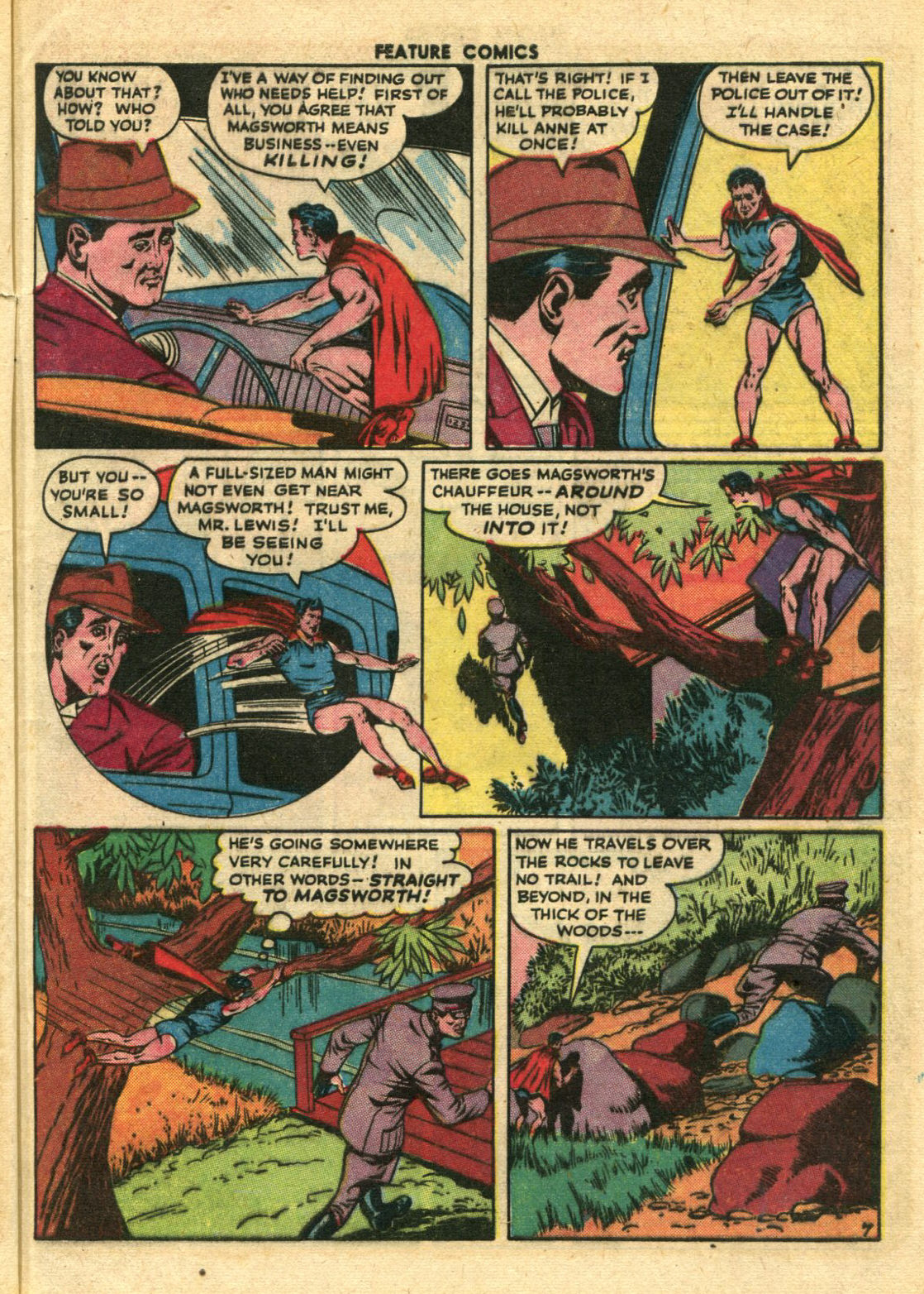 Read online Feature Comics comic -  Issue #93 - 9