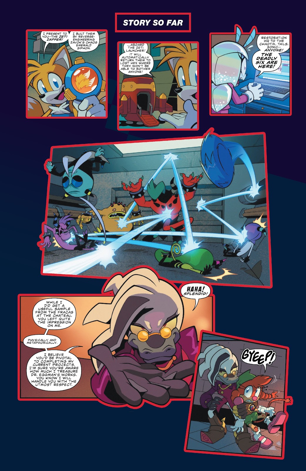 Sonic the Hedgehog (2018) issue 43 - Page 3