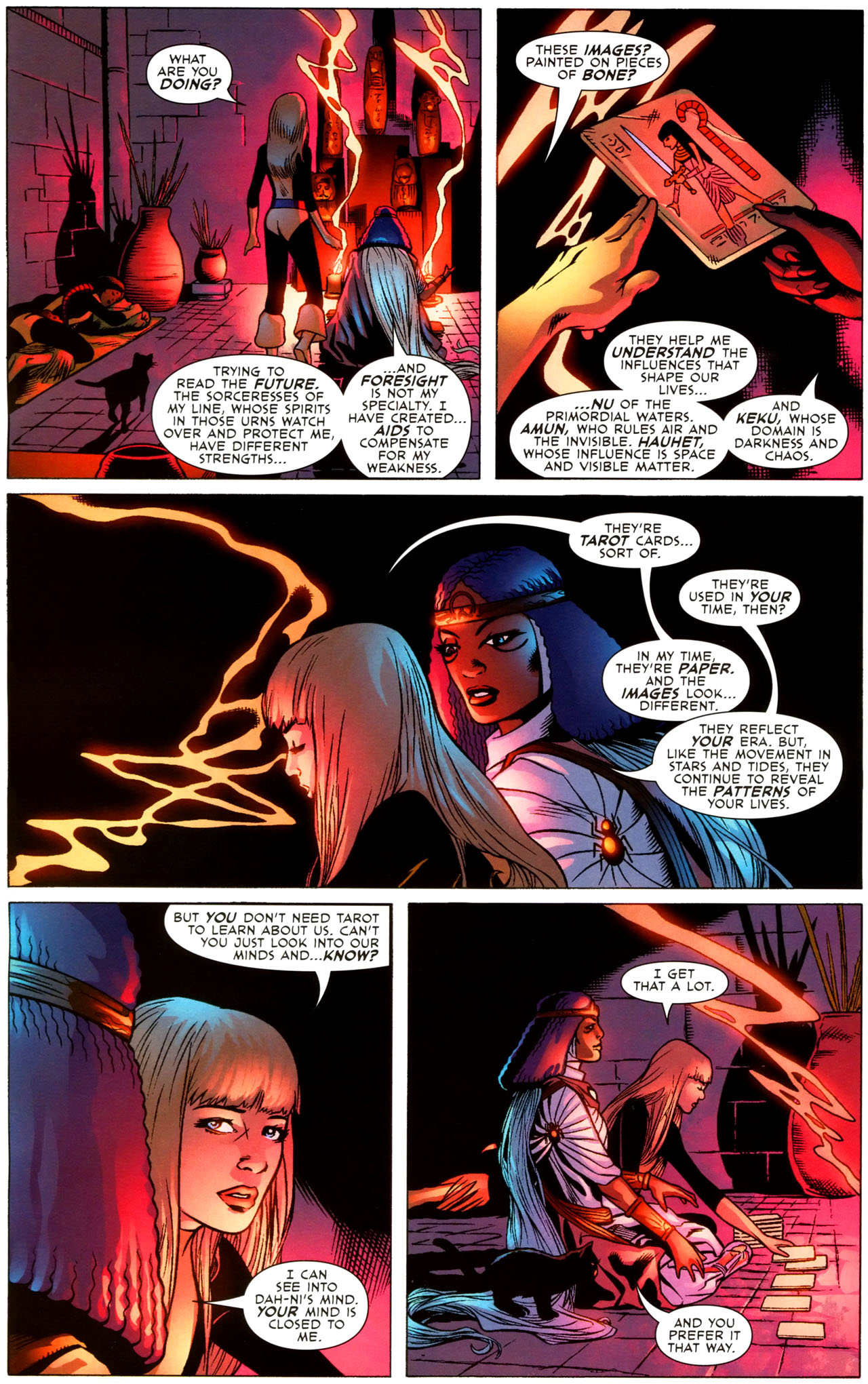 Read online Mystic Arcana comic -  Issue #1 - 8