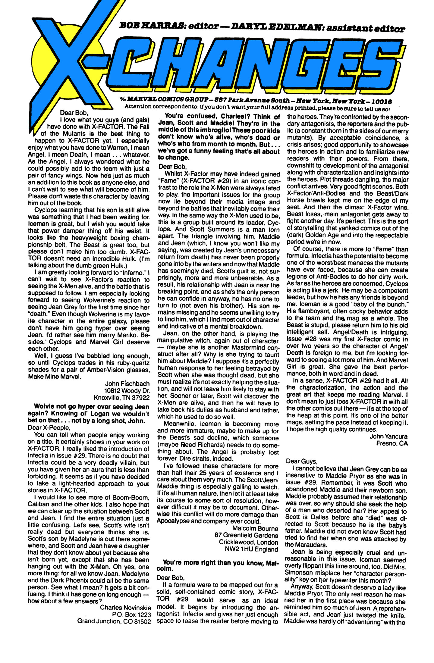 X-Factor (1986) 32 Page 23