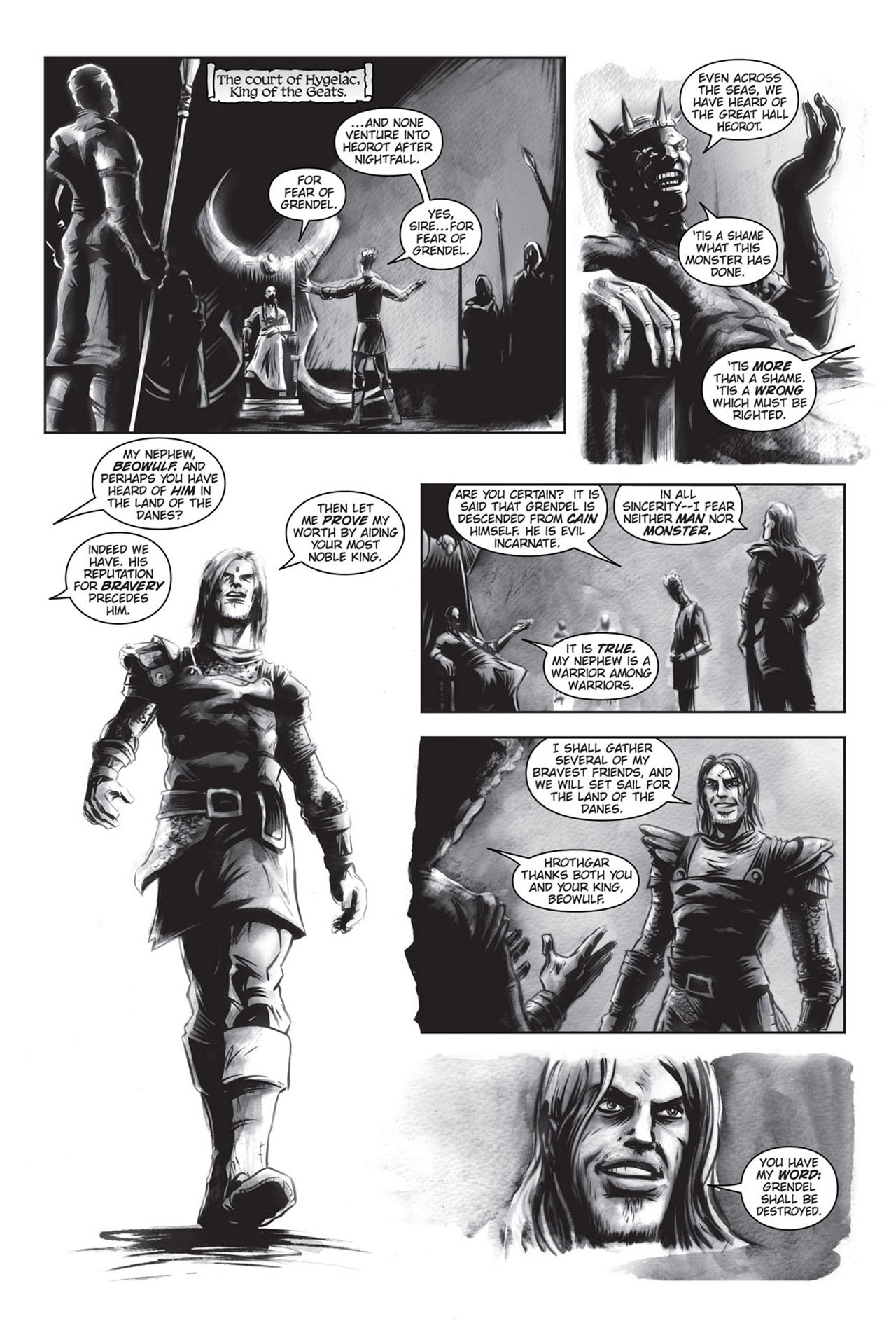 Read online Beowulf: The Graphic Novel comic -  Issue # Full - 22
